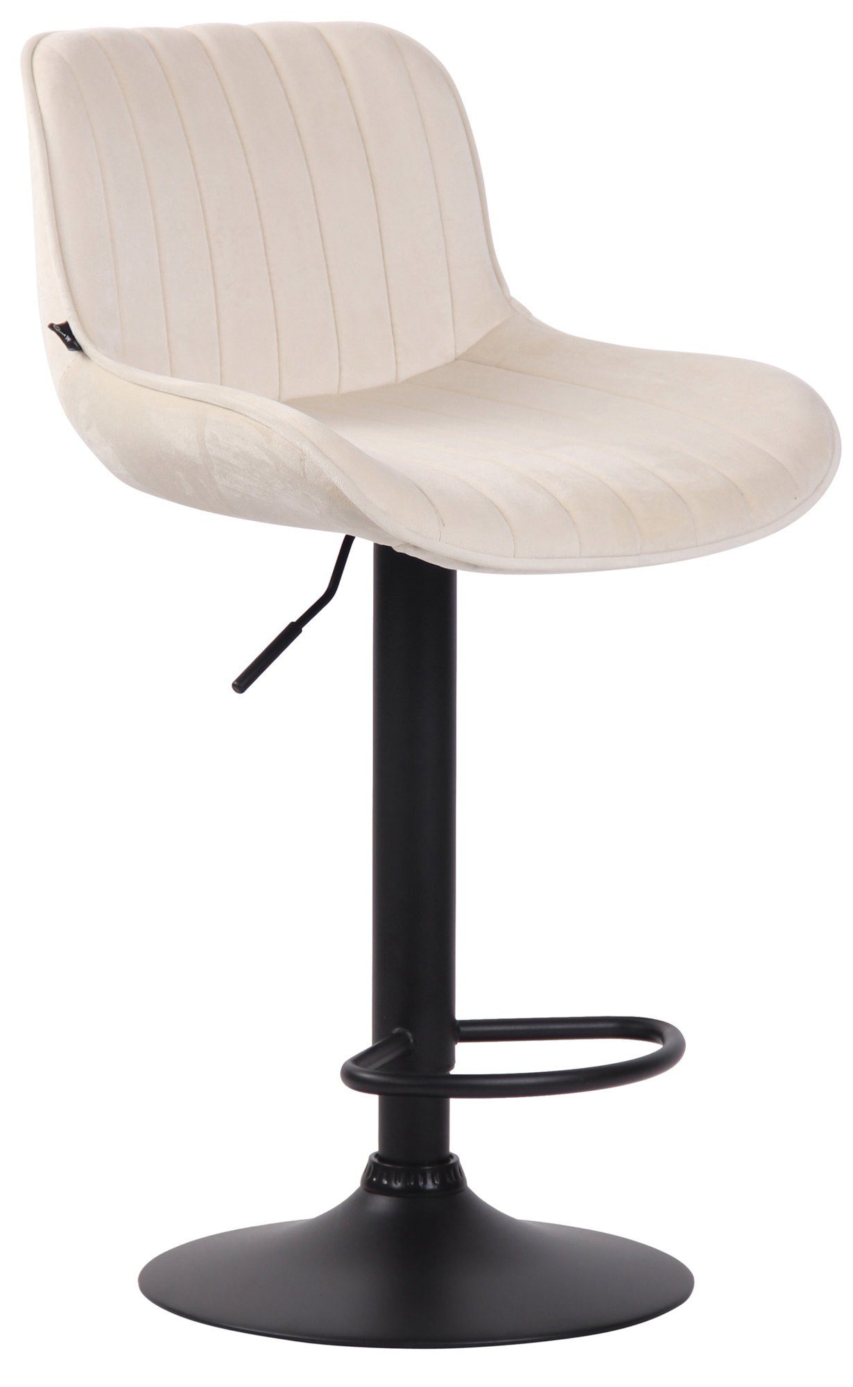 Barhocker Barhocker Lentini Samt schwarz
