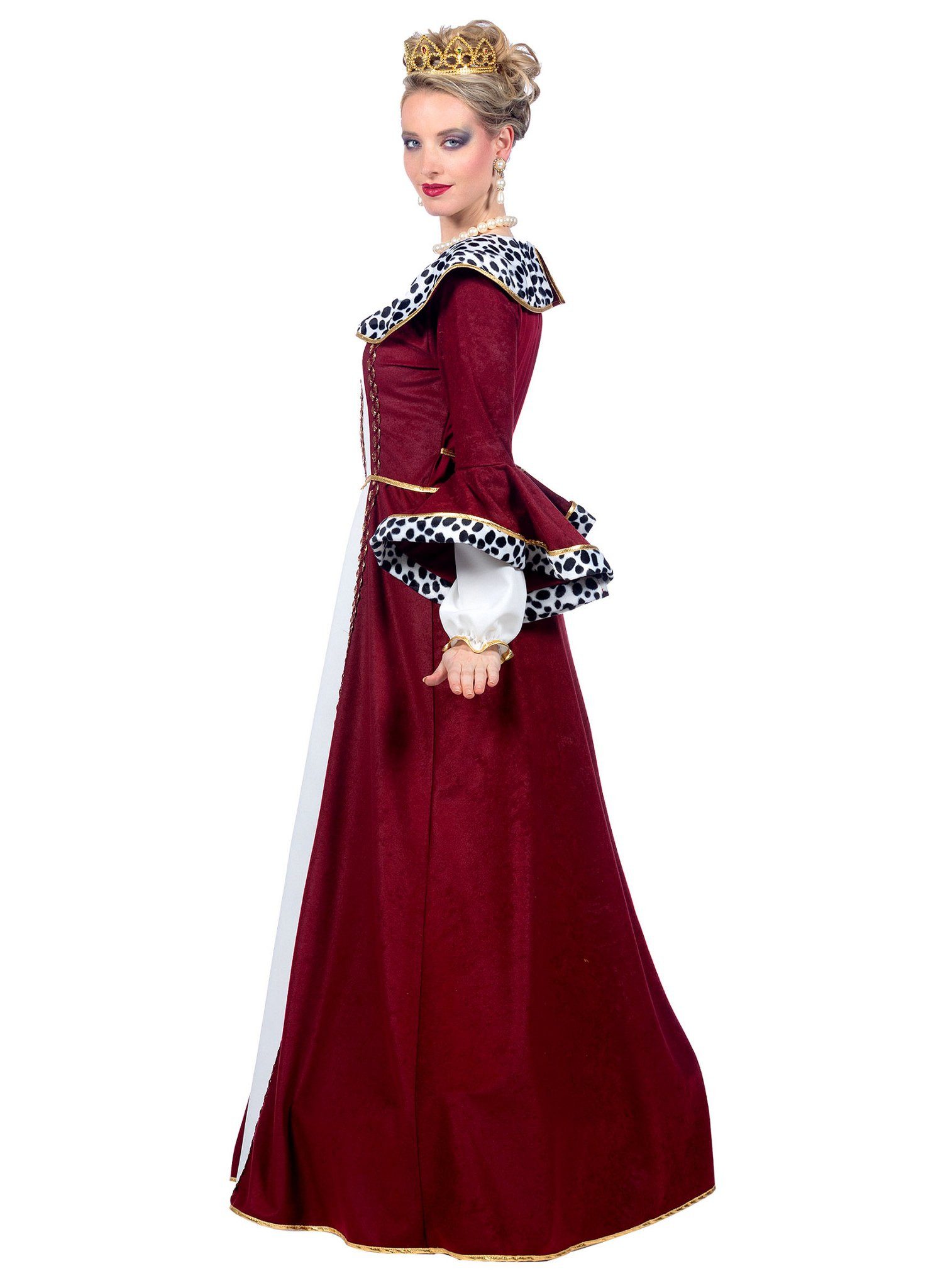 Metamorph Prinzessin-Kostüm Märchenkönigin Kostüm - Prinzessin für Fasching, Prunkvolles Kleid für mittelalterliche Burgdamen
