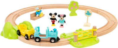 BRIO® Spielzeug-Eisenbahn »Micky Maus«, (Set, 18-tlg), FSC® - schützt Wald - weltweit