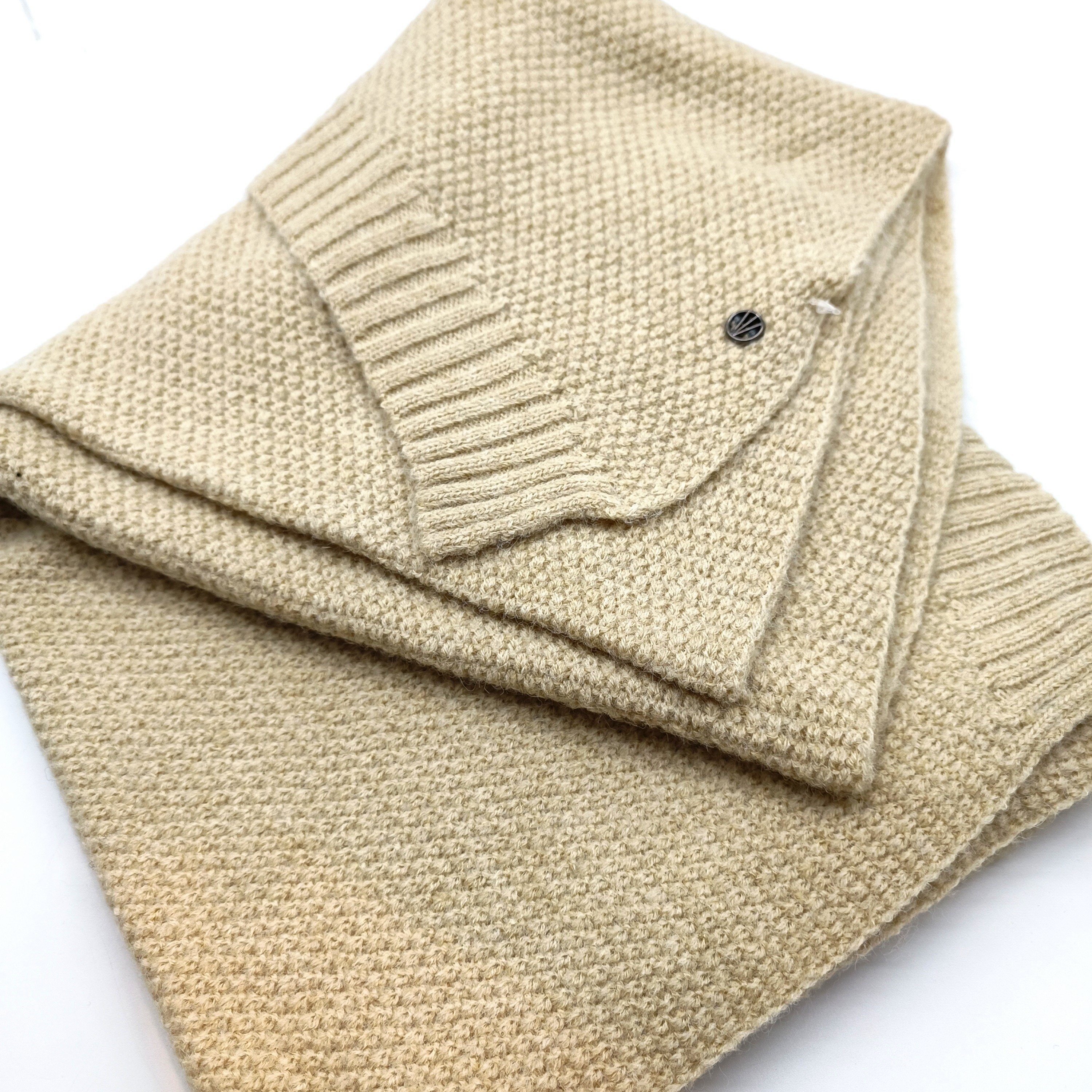Loevenich Strickmütze Schal beige