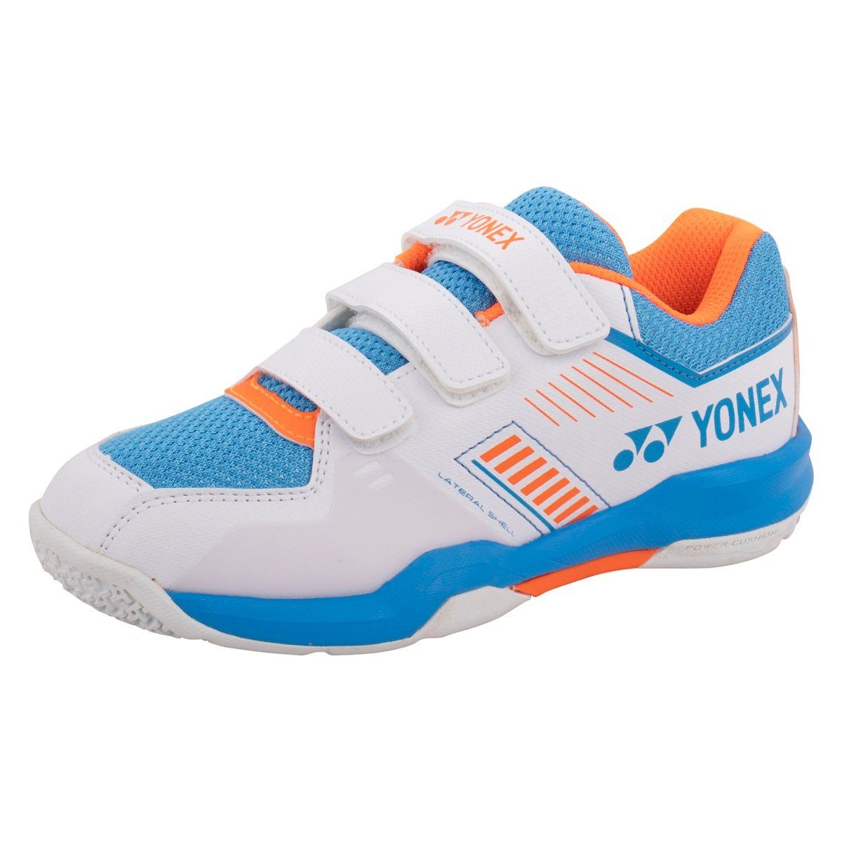 Yonex Strider Flow 2025 (Klettverschluss) weiss Kinder Badmintonschuh