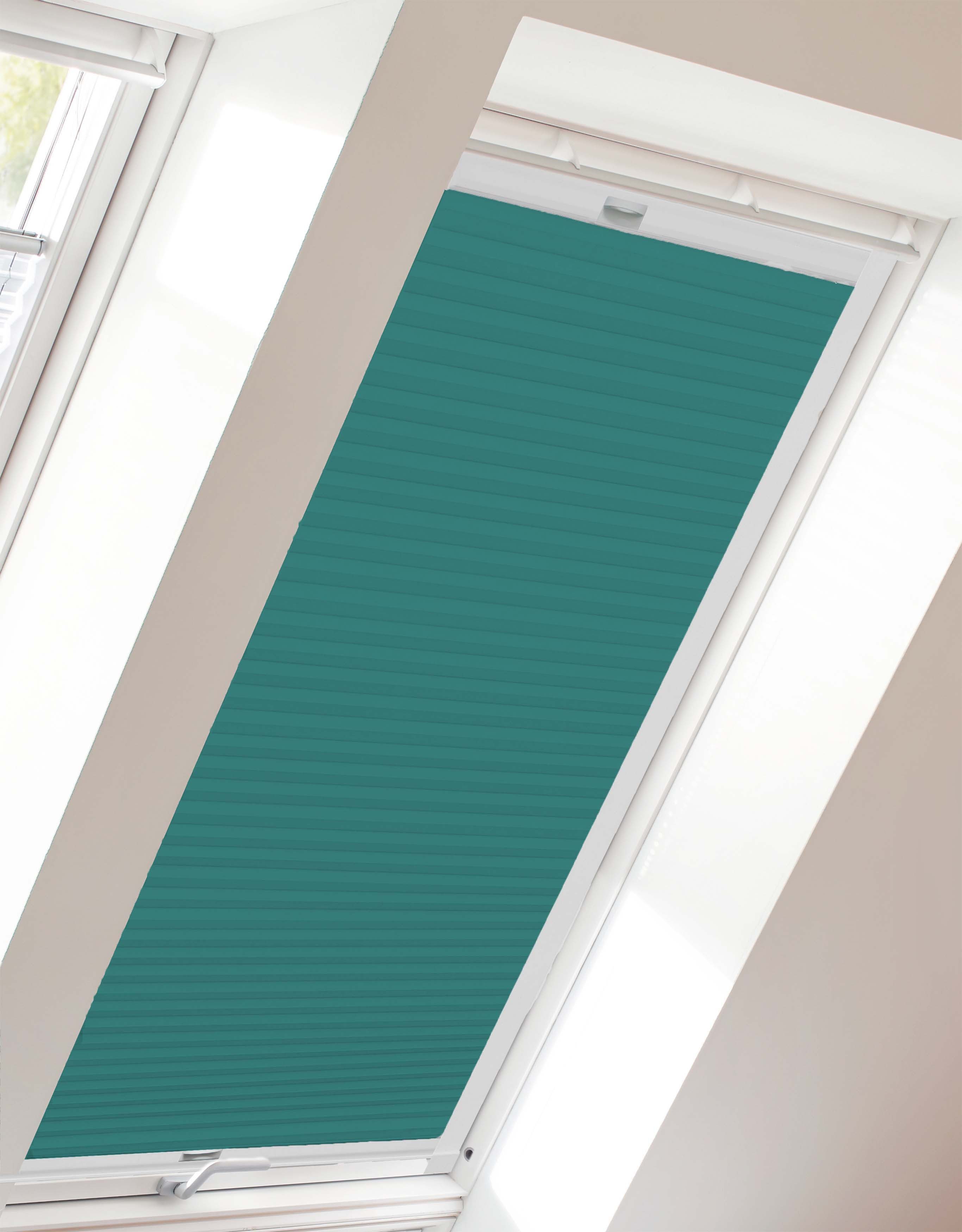 sunlines Dachfensterplissee StartUp Style Honeycomb TL, Lichtschutz, verspannt, verschraubt, mit Führungsschienen