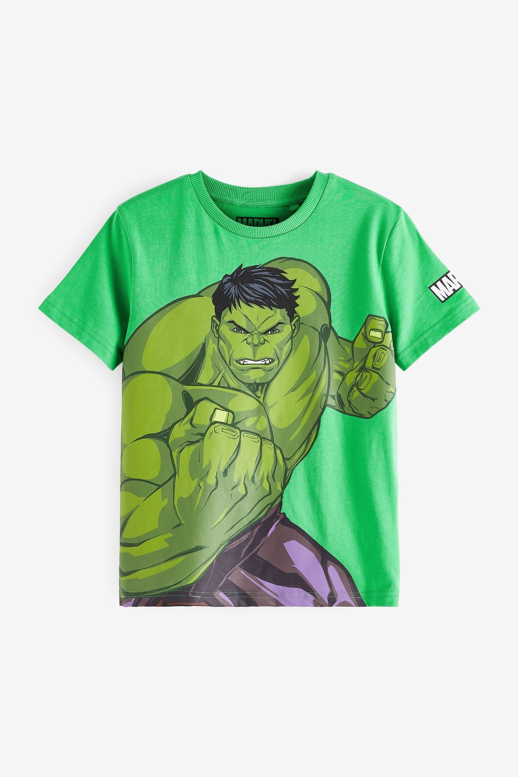Next T-Shirt Avengers Hulk Green (1-tlg) Superhero License T-Shirt