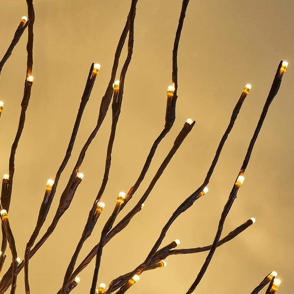 Weihnachtsbaum-Zweig-Lichter,festliche Jormftte Lichter Stripe LED