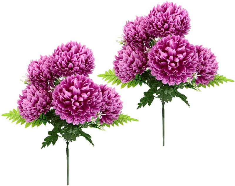 I.GE.A. Blumenstrauß Chrysantheme, Kunstblumenstrauß
