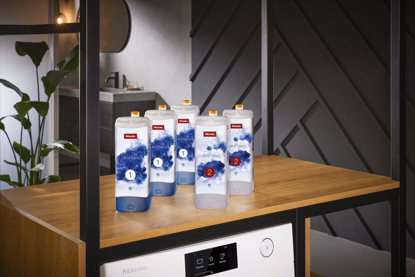 Miele Set 5x Miele UltraPhase, Feinwaschmittel (bestehend aus UltraPhase 1 und 2 - Halbjahresvorrat)