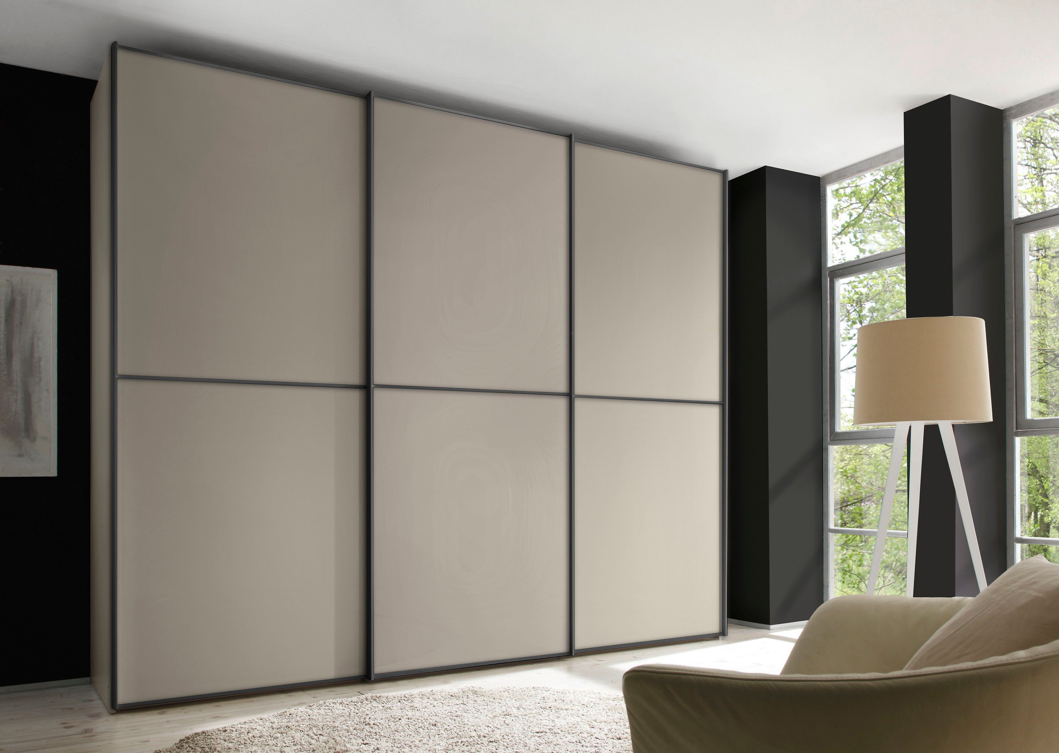 STAUD Schwebetürenschrank Sinfonie Plus, edles Design in hochwertiger Qualität, Made in Germany Mit vier verschiedenen Ausstattungsvarianten