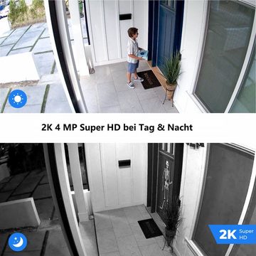 Reolink Go PT Plus 4MP 3G/4G LTE 355°/140° Schwenkbare PTZ Akku Überwachungskamera (Aussen, Innen, mit SIM-Kartenslot+32GB SD Karte,Intelligenter Erkennung,IR-Nachtsicht)