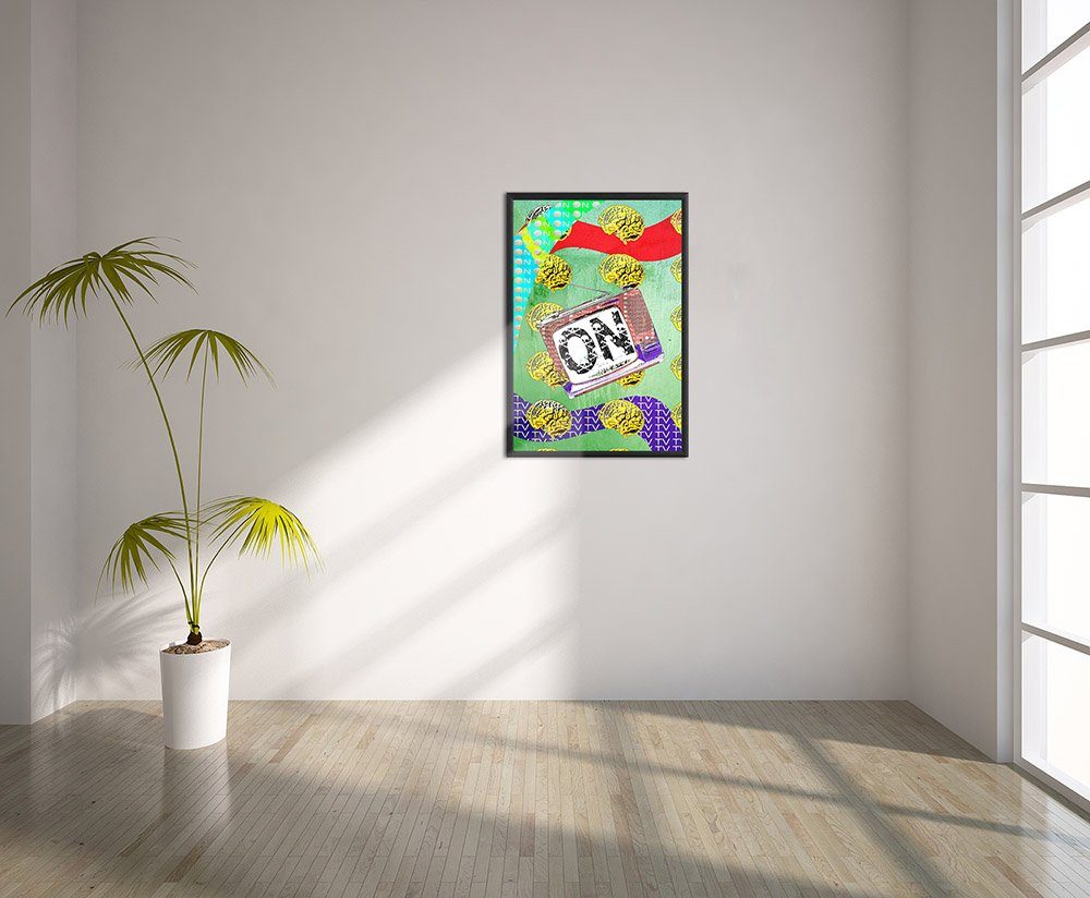 Poster Bullshit on 3, Art-Poster, 61x91cm