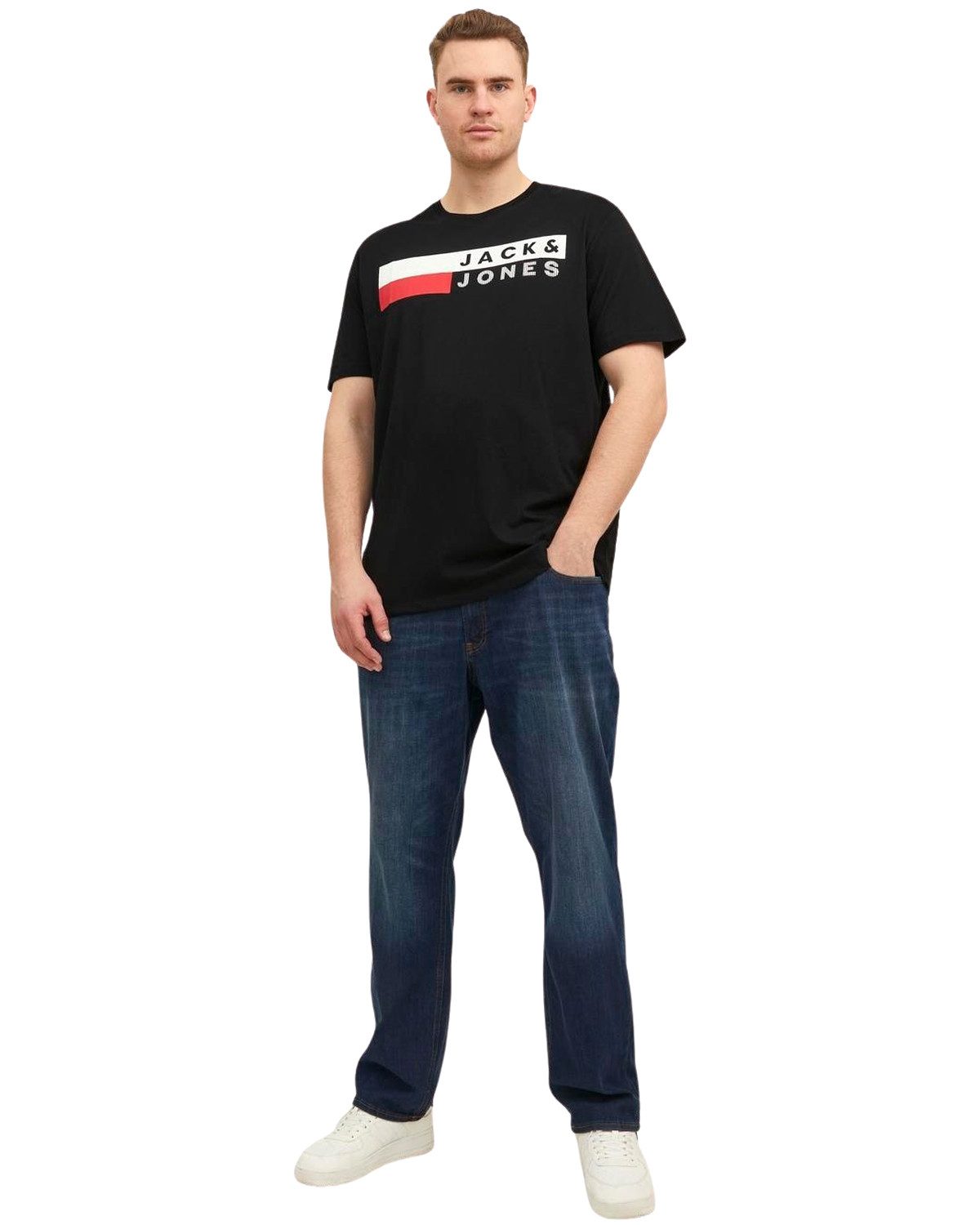 Jack & Jones PlusSize Print-Shirt Big Size Übergrößen T-Shirt günstig online kaufen