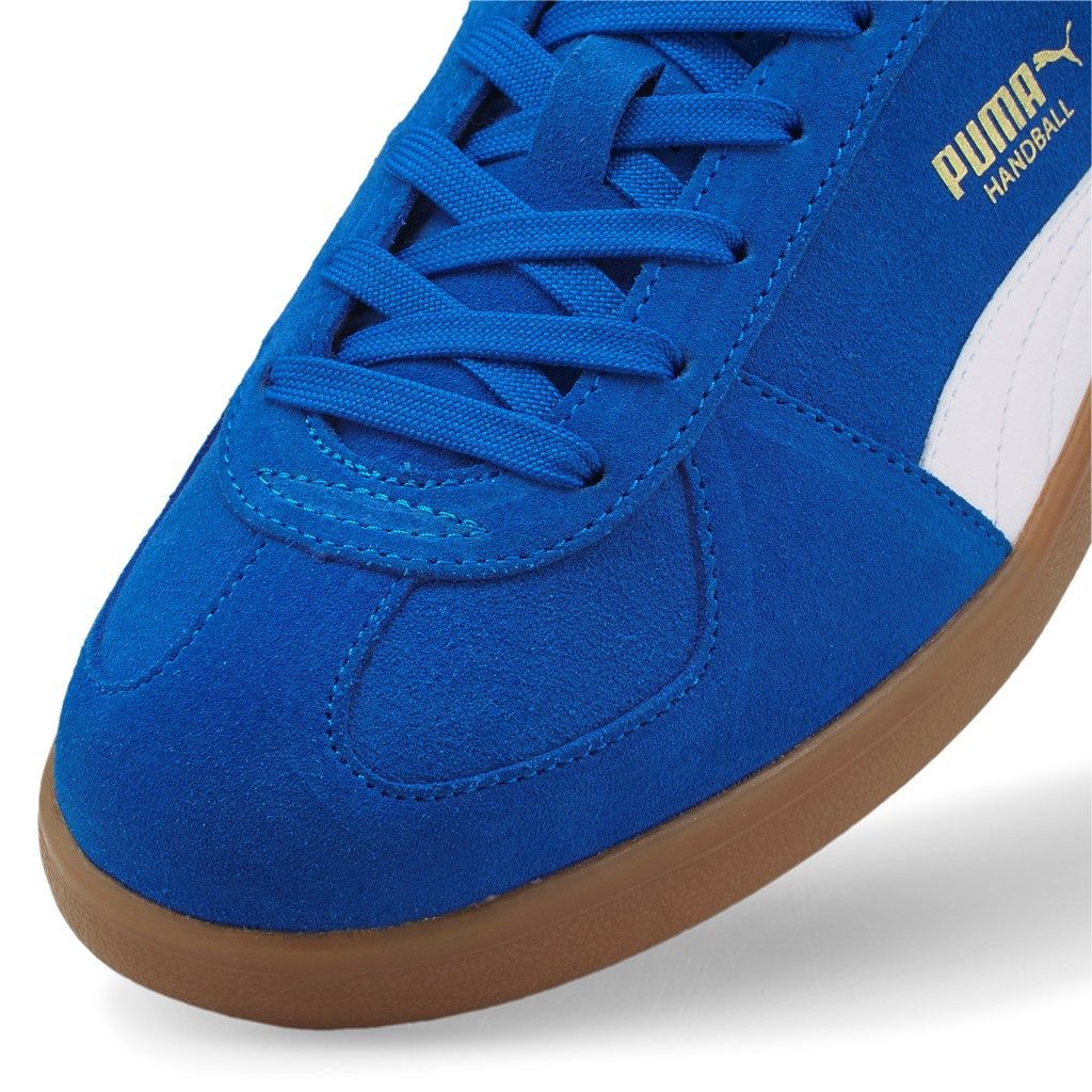 PUMA Hallen-Indoorschuhe Handball Wildleder blau Herren Sneaker günstig online kaufen