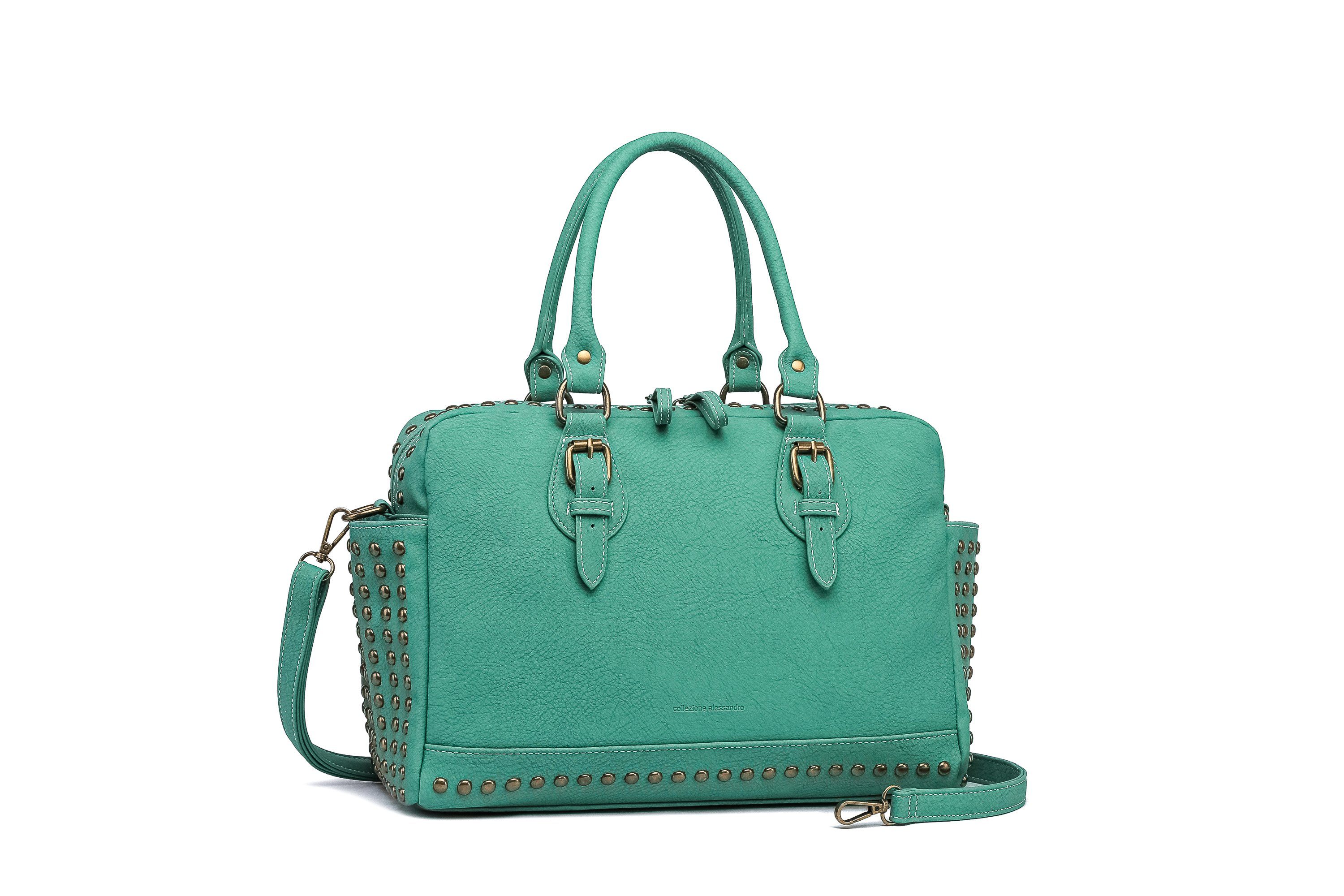 COLLEZIONE ALESSANDRO Schultertasche Boho, mit 2 Seitenfächern