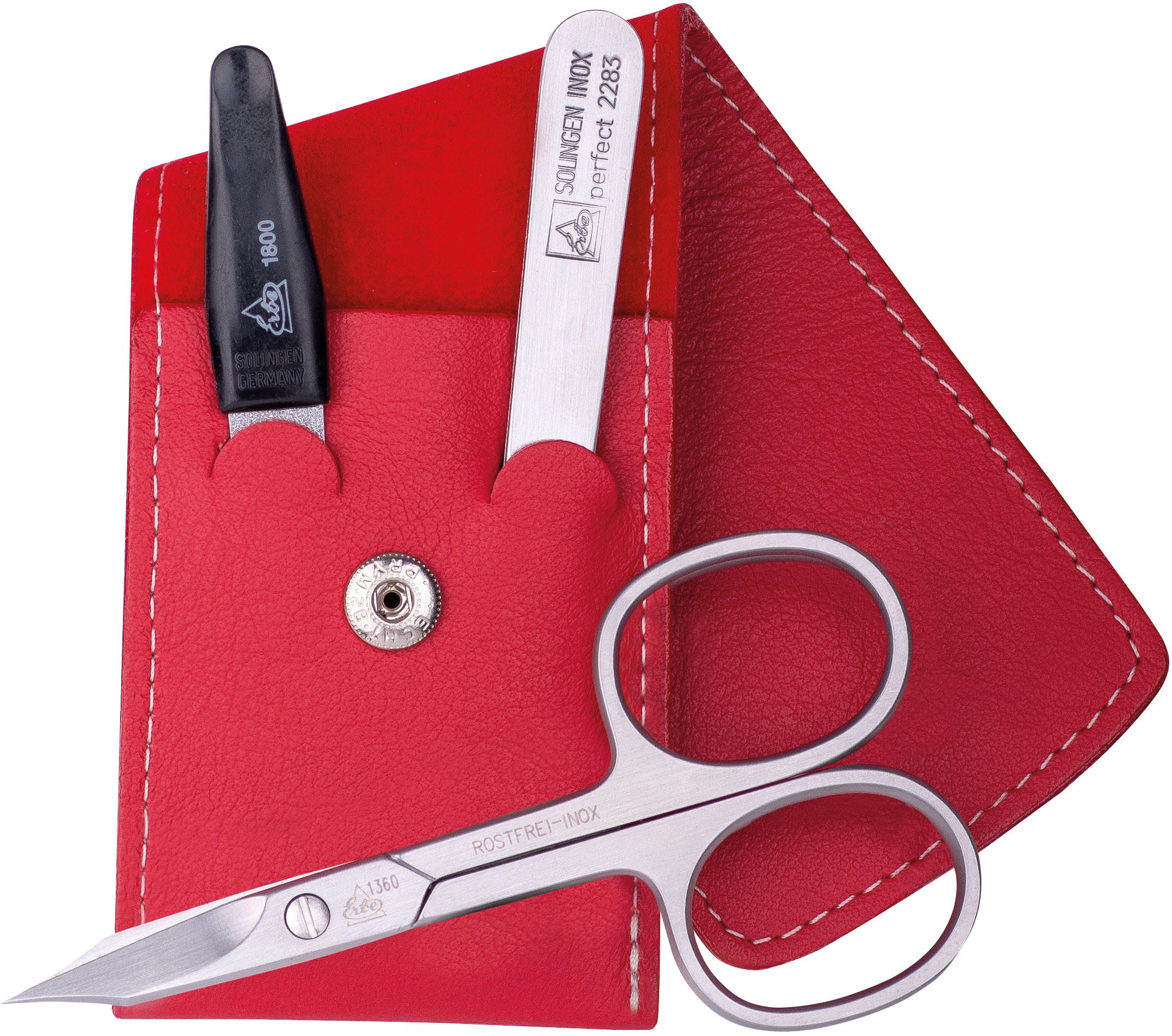 ERBE Maniküre-Etui ERBE Maniküre Set Taschen-Etui Serie "Travel", rot, 3-tl günstig online kaufen