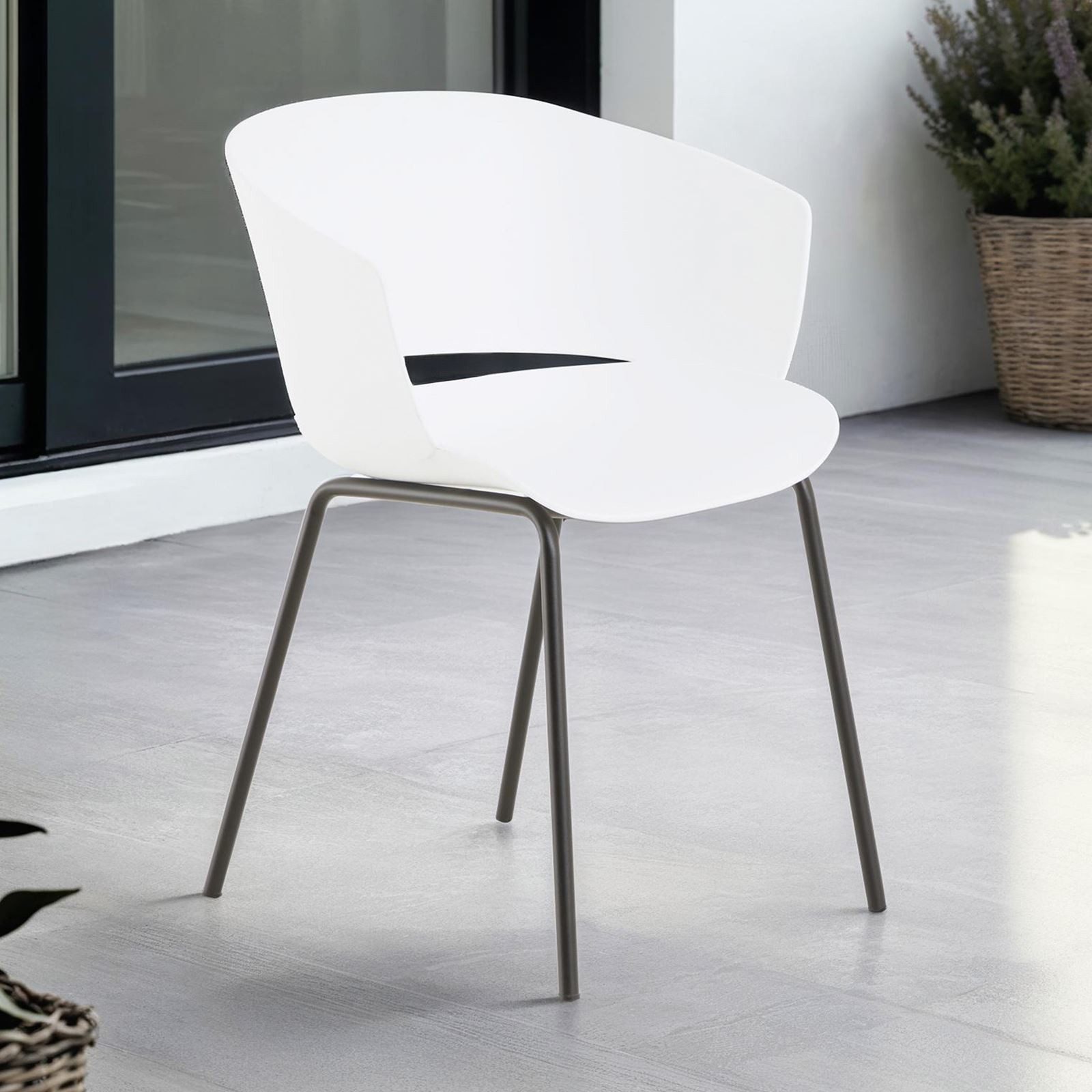 IDIMEX Gartenstuhl NIVEL (4 St), In günstig online kaufen