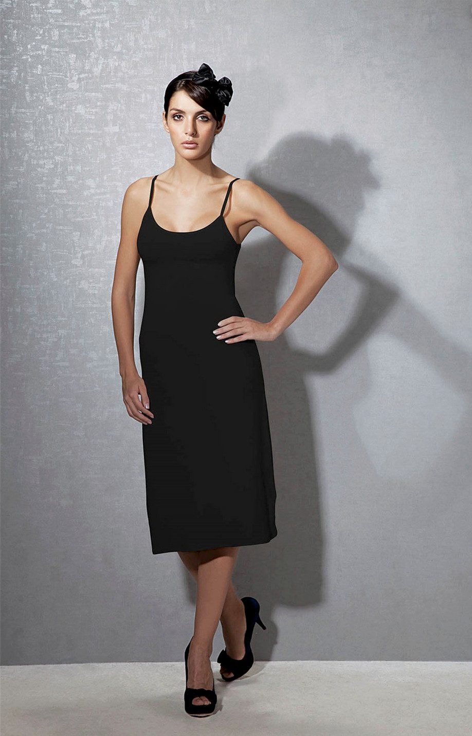 DOREANSE Unterkleid 11129 Maxi Nachtkleid mit verstellbarer Träger günstig online kaufen