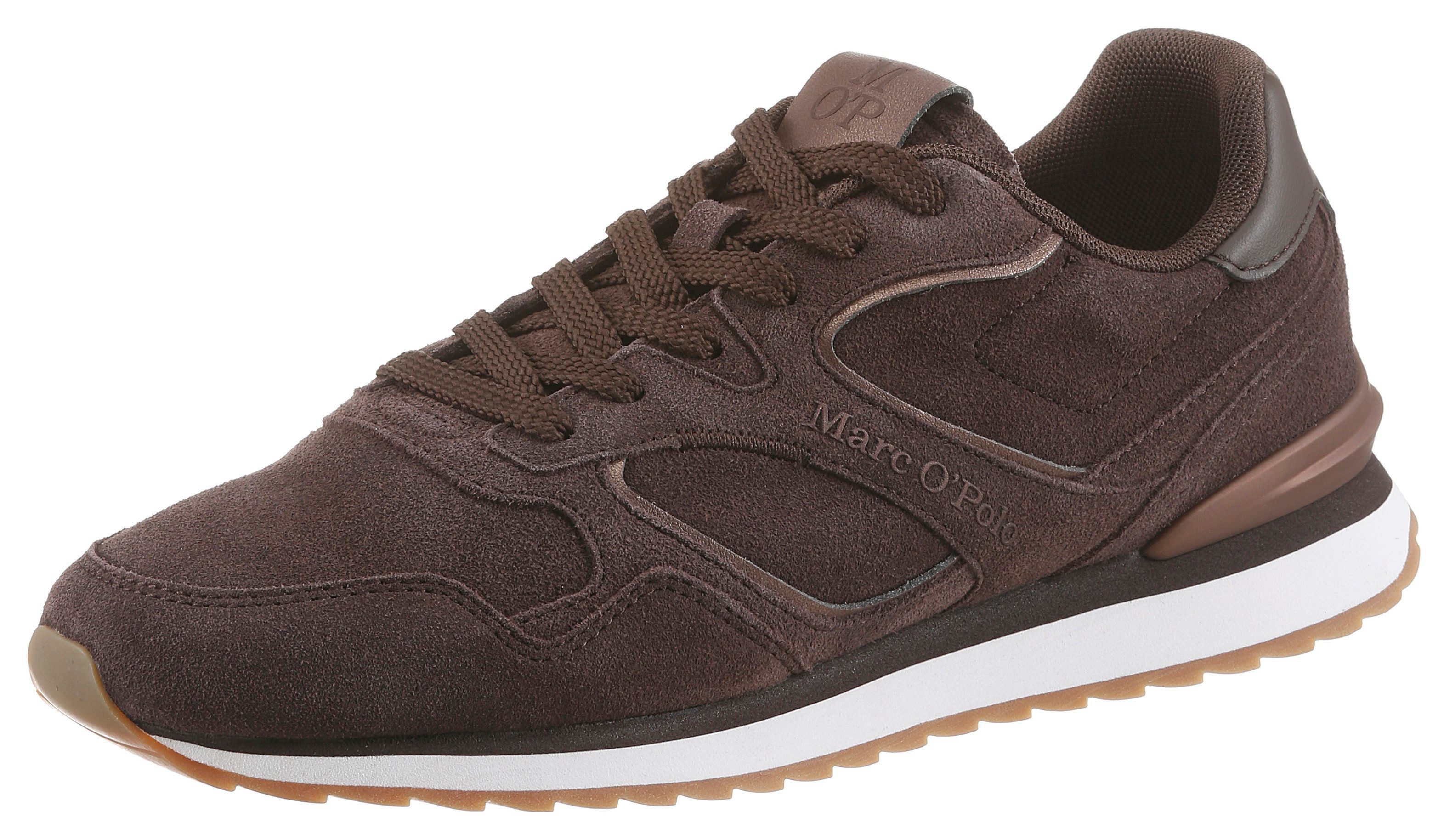 Marc O'Polo Maxima Sneaker Schnürschuh, Halbschuh, Freizeitschuh mit Memory Foam-Ausstattung