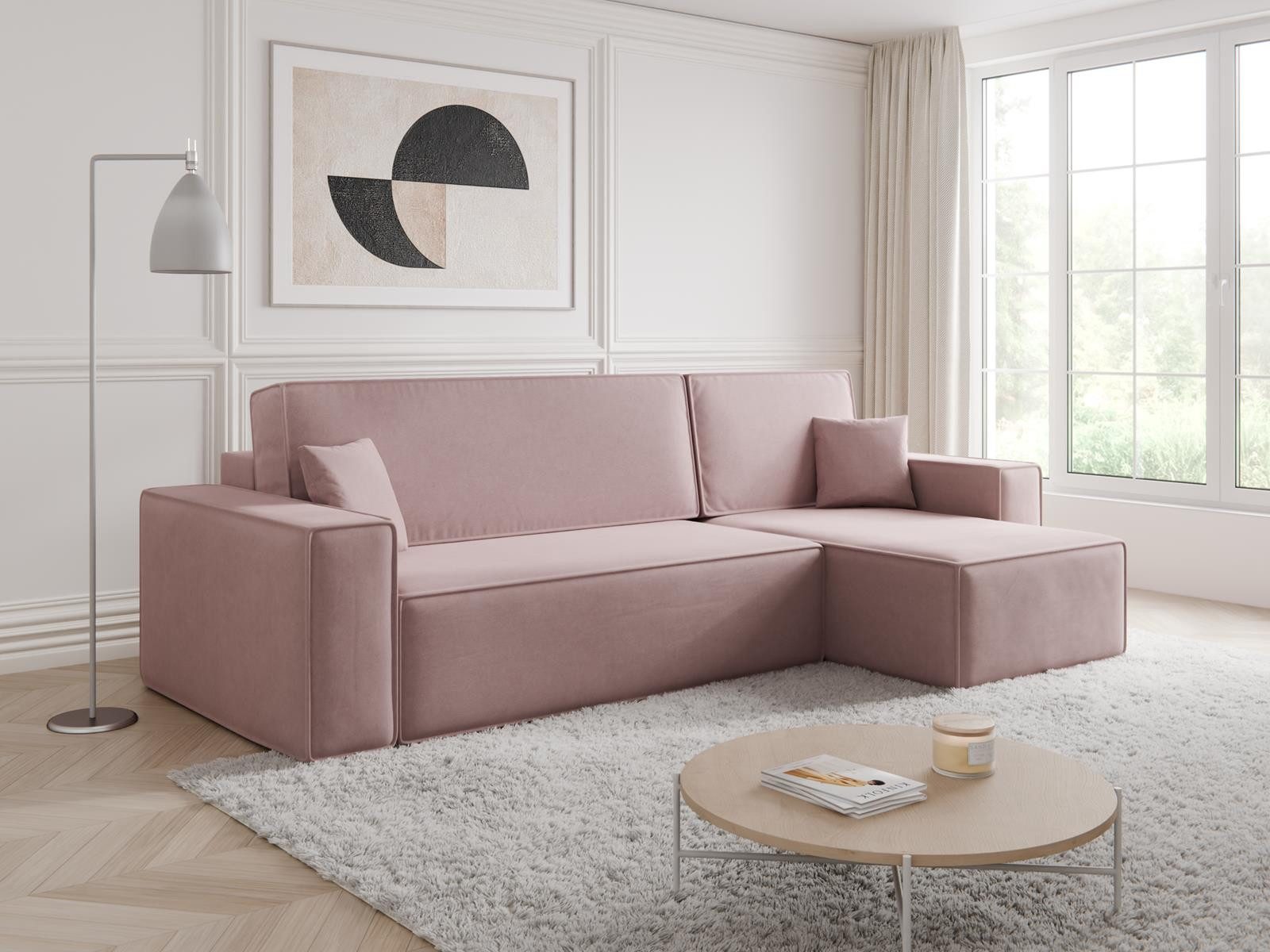 Compleo Ecksofa Schlafsofa 244 cm, L-Form, günstig online kaufen