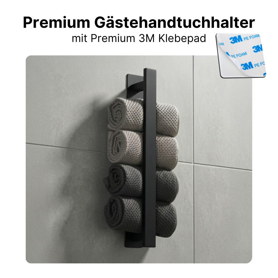 LIVINA HOME Handtuchhaken Handtuchhaken Haken selbstklebend, Handtuchhalter ohne Bohren, Badezimmer, Bad, Küche – Bild 4 von 5