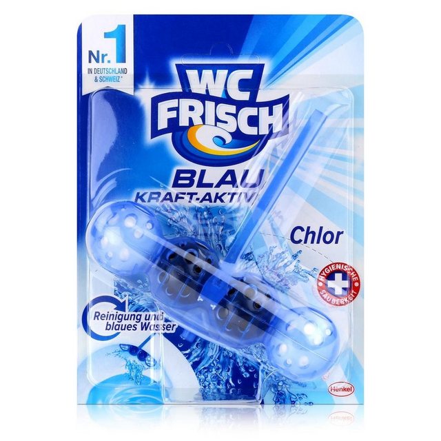 WC Frisch Henkel WC Frisch Blau Kraft Aktiv Chlor für blaues Wasser WC-Reiniger