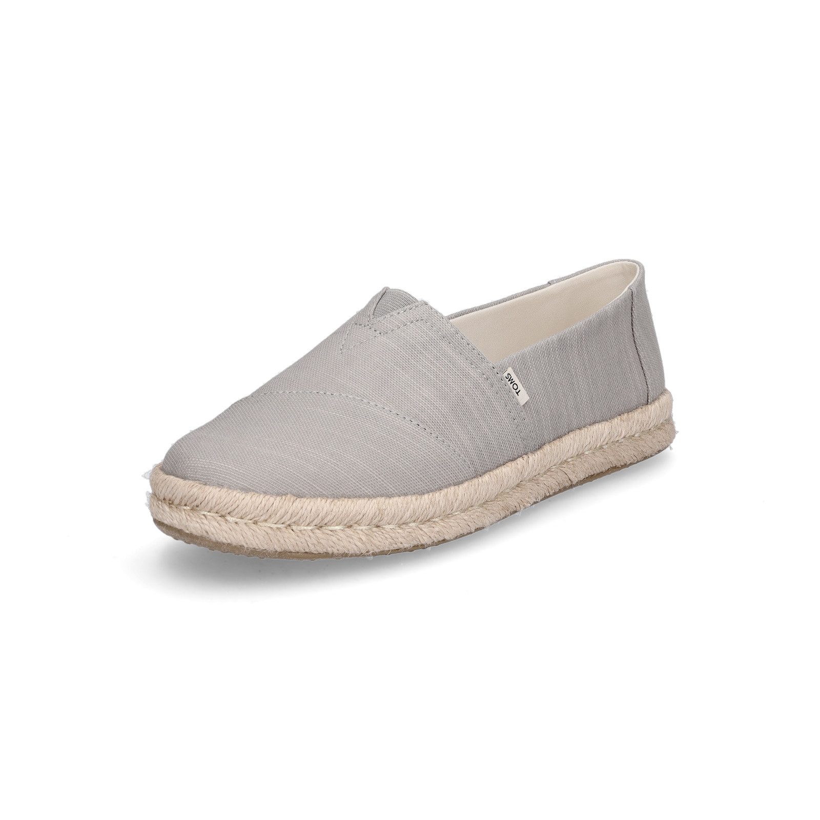 TOMS Toms Damen Espadrille Alpargata Rope 2.0 grau Slipper