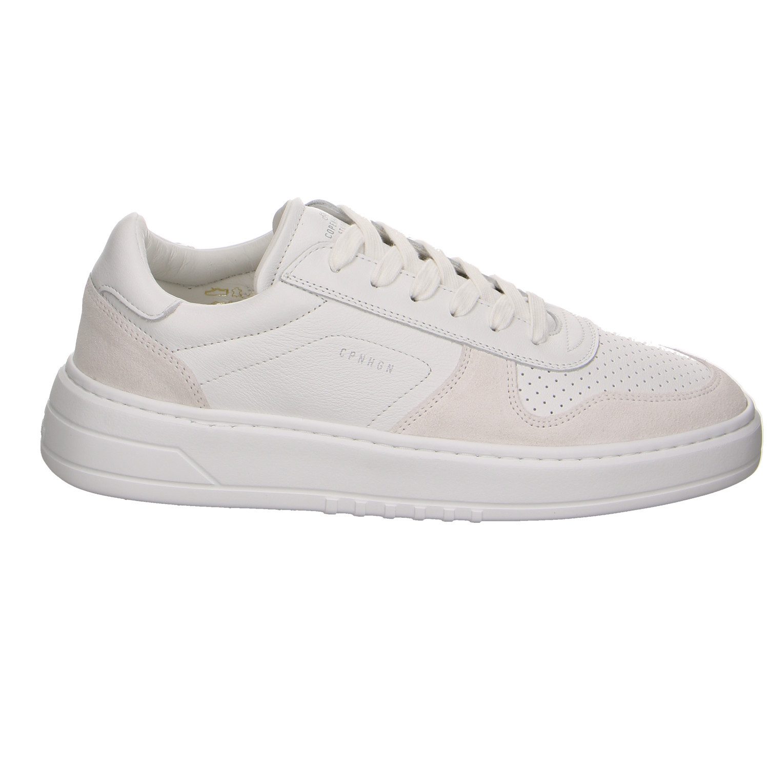 Copenhagen Studios Copenhagen Leder Schnürschuhe weiss Schnürschuh