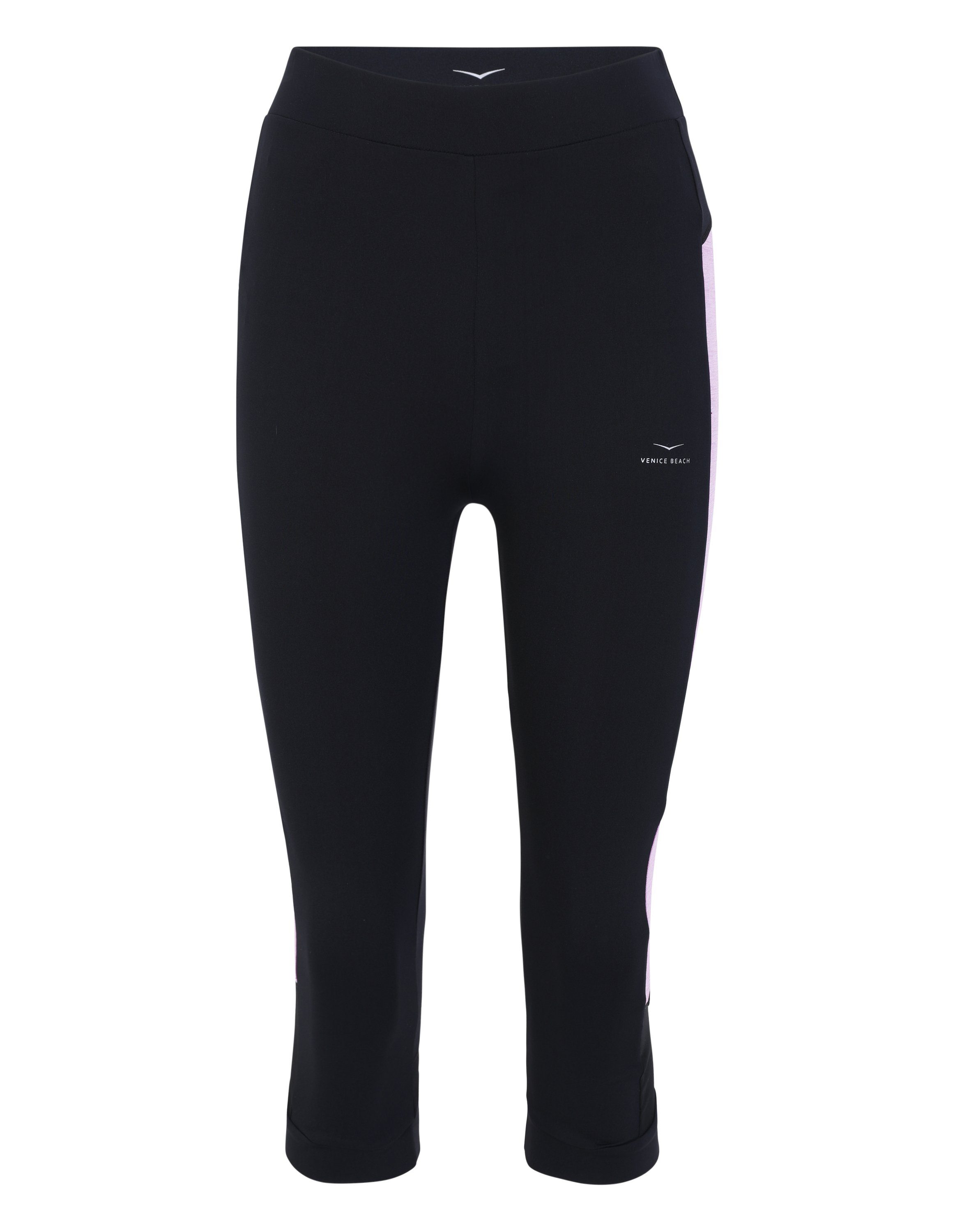 【Sonderangebot】 Venice Beach 3/4-Hose VB Kim mauve black_pale 3/4-Hose