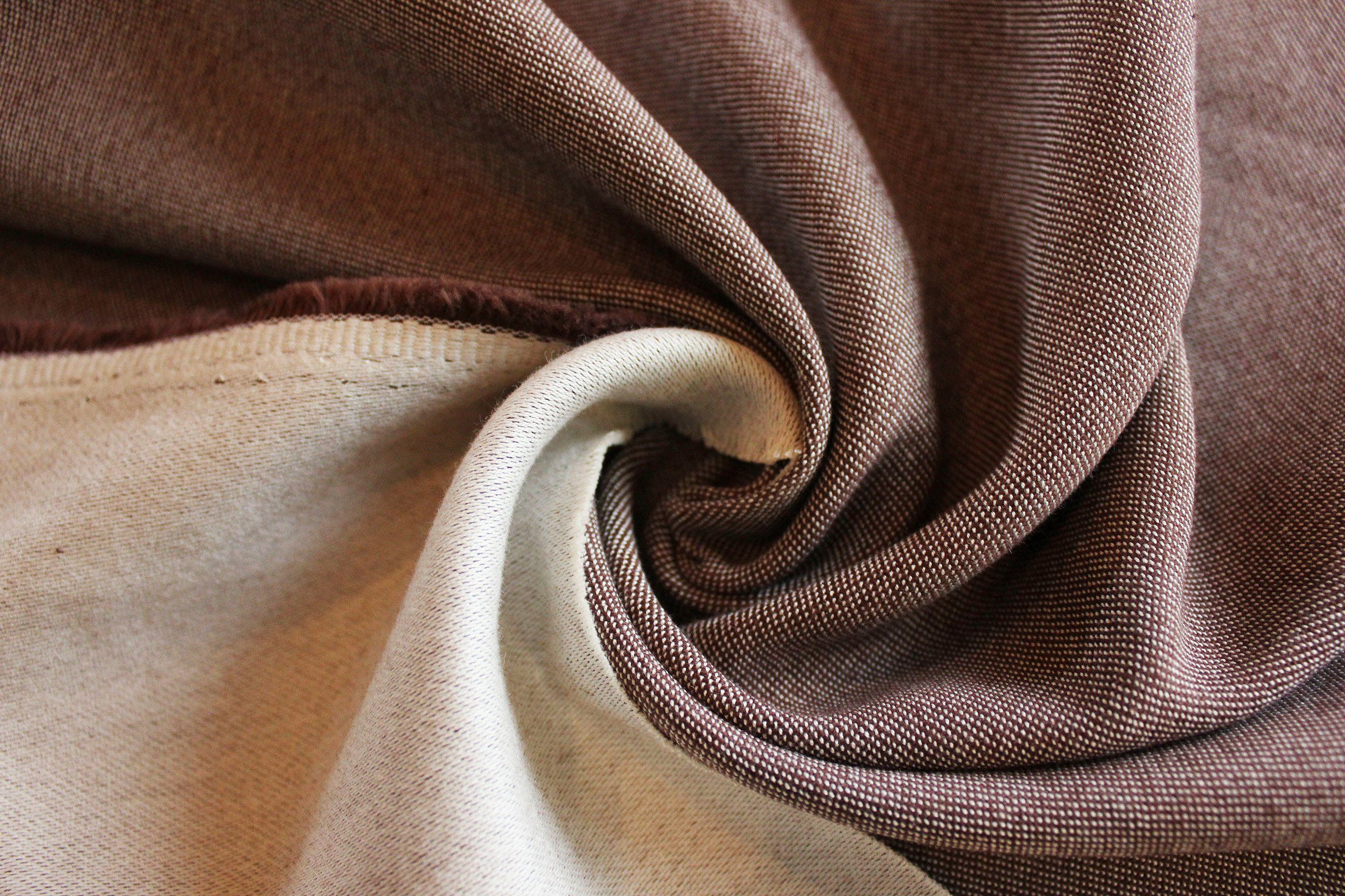 St), (1 blickdicht, nachhaltig dunkelbraun Jacquard, Adam, Collection, Vorhang Kräuselband Uni