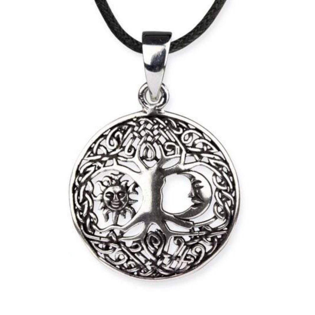 Amulett etNox Anhänger „Lebensbaum / Wunschbaum“ 925 Silber