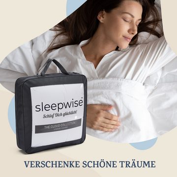 Microfaserbettdecke, The Cloud Bettdecke 220 x 240 cm, sleepwise, Füllung: 100 % Polyester