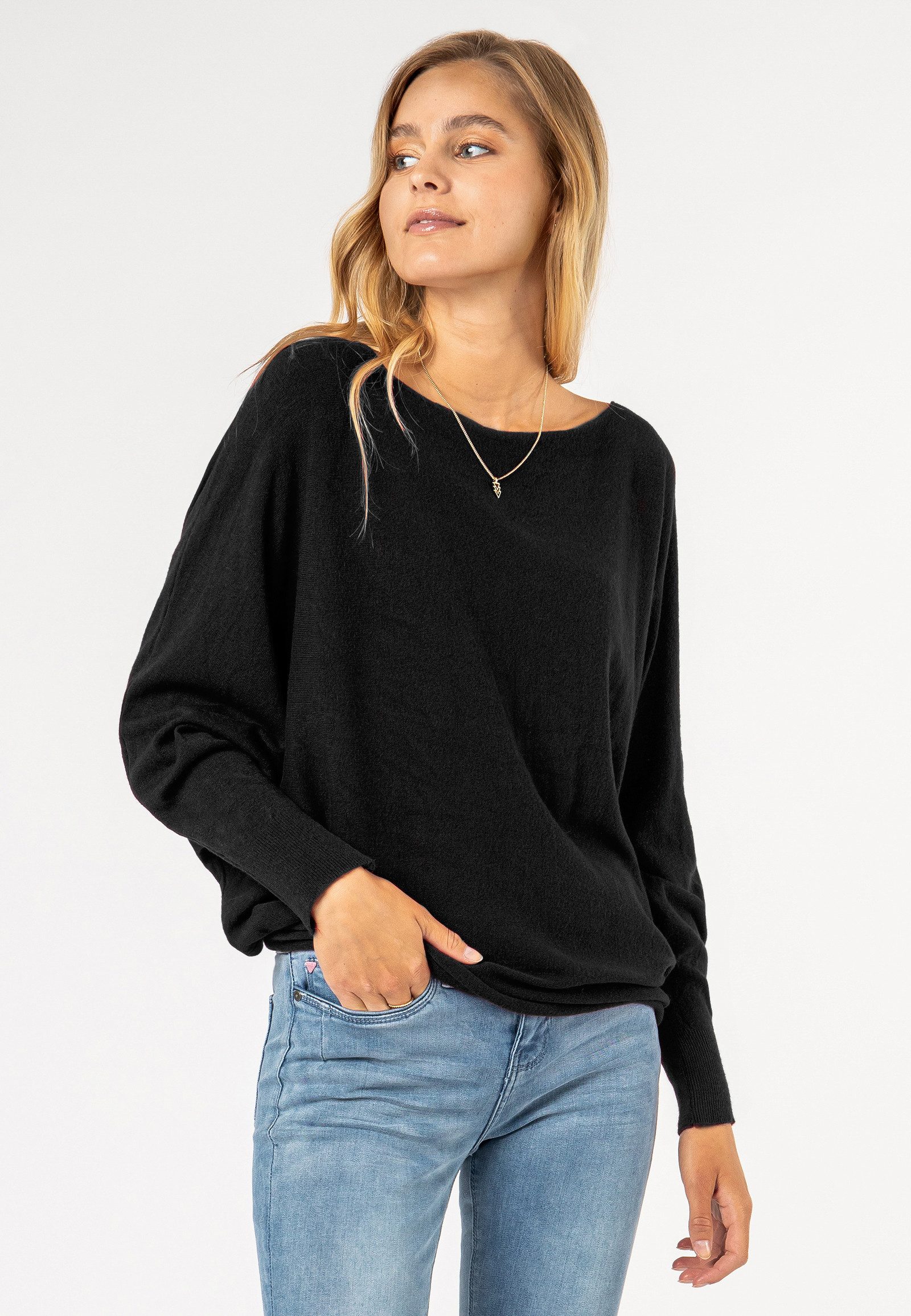 Strickpullover Strickpullover Fledermaus