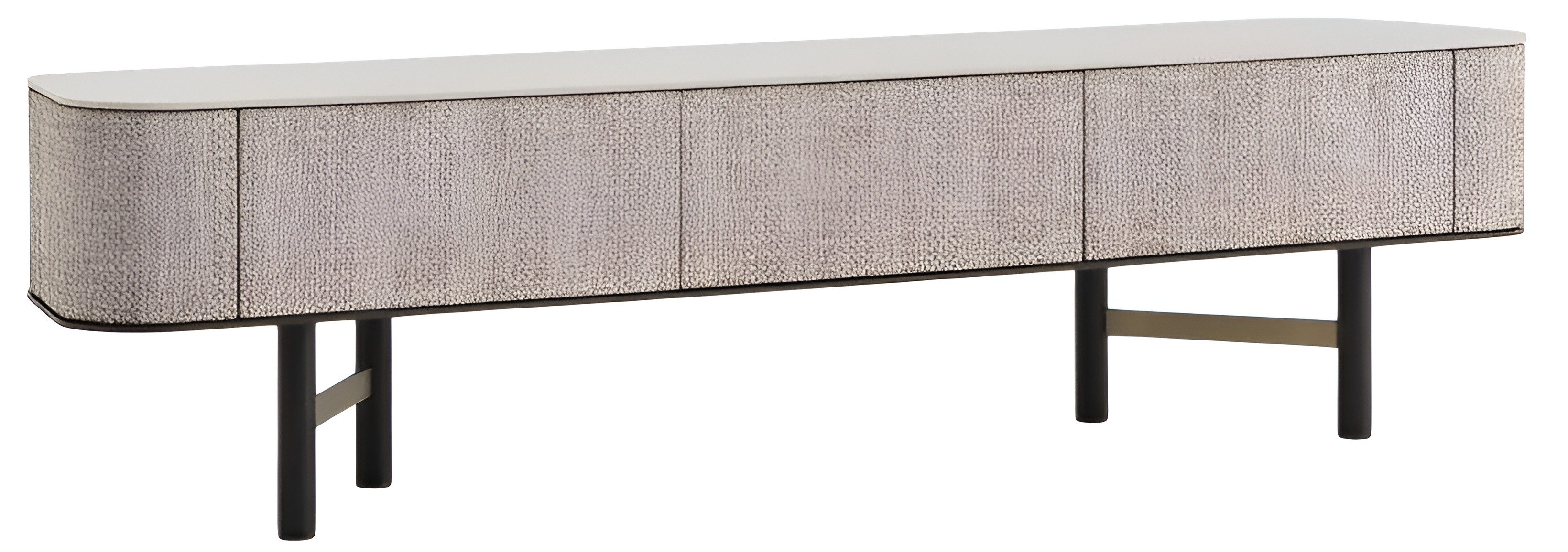 JVmoebel Sideboard Beige Holz Sideboard mit modernem Design und großzügigem Stauraum (1 St), Made in Europe