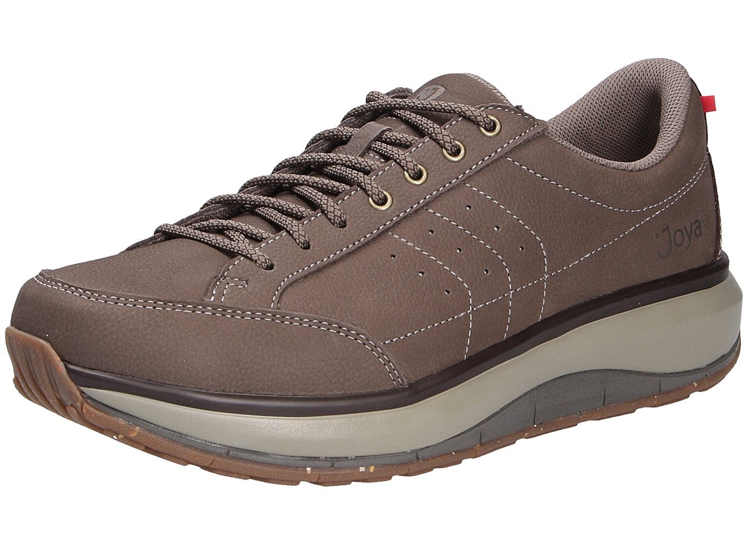 Joya Herren Schnürschuh MOSCOW ZIP BROWN braun Schnürschuh