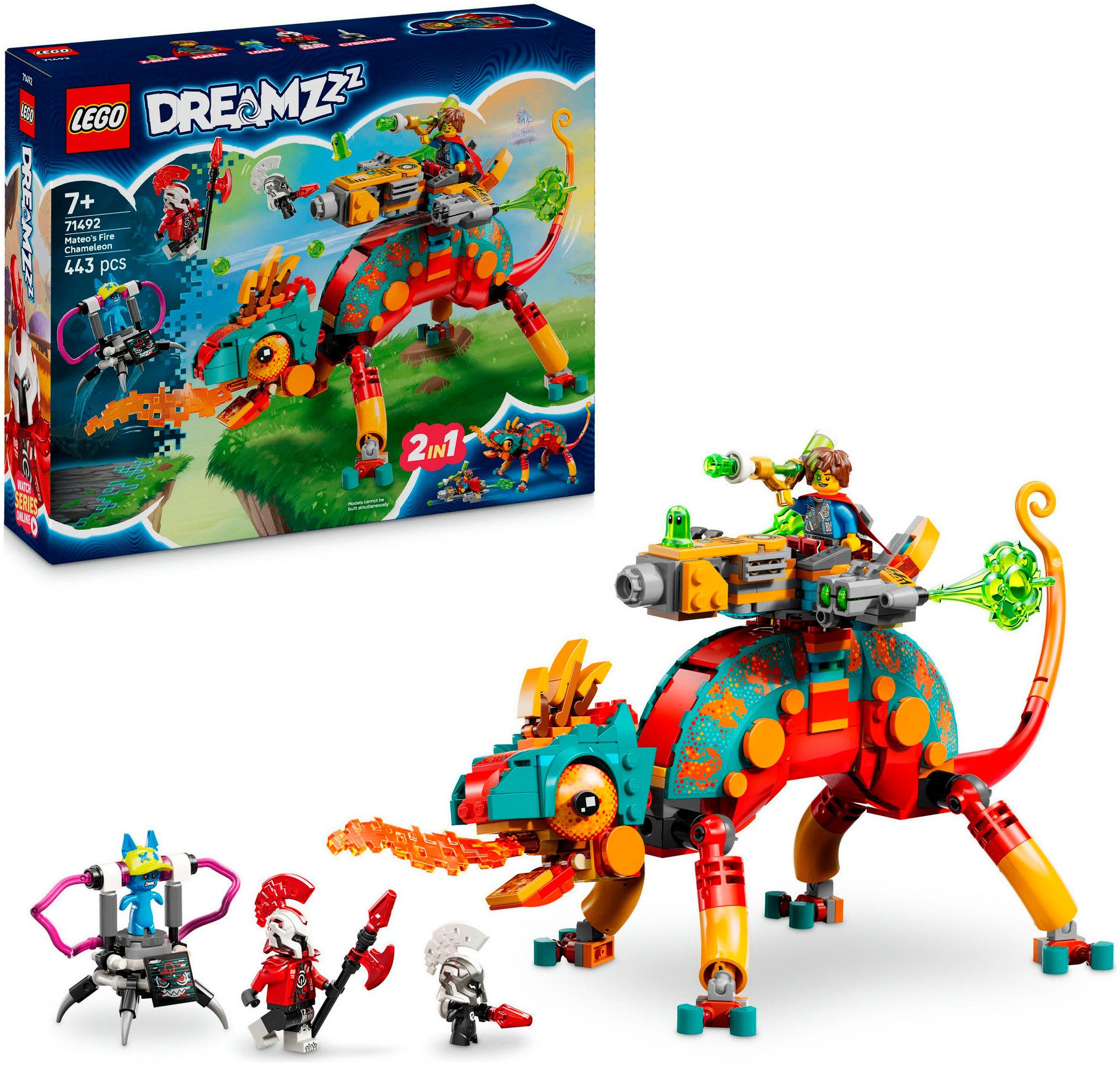 LEGO® Mateos Feuer-Chamäleon (71492), LEGO DREAMZzz günstig online kaufen