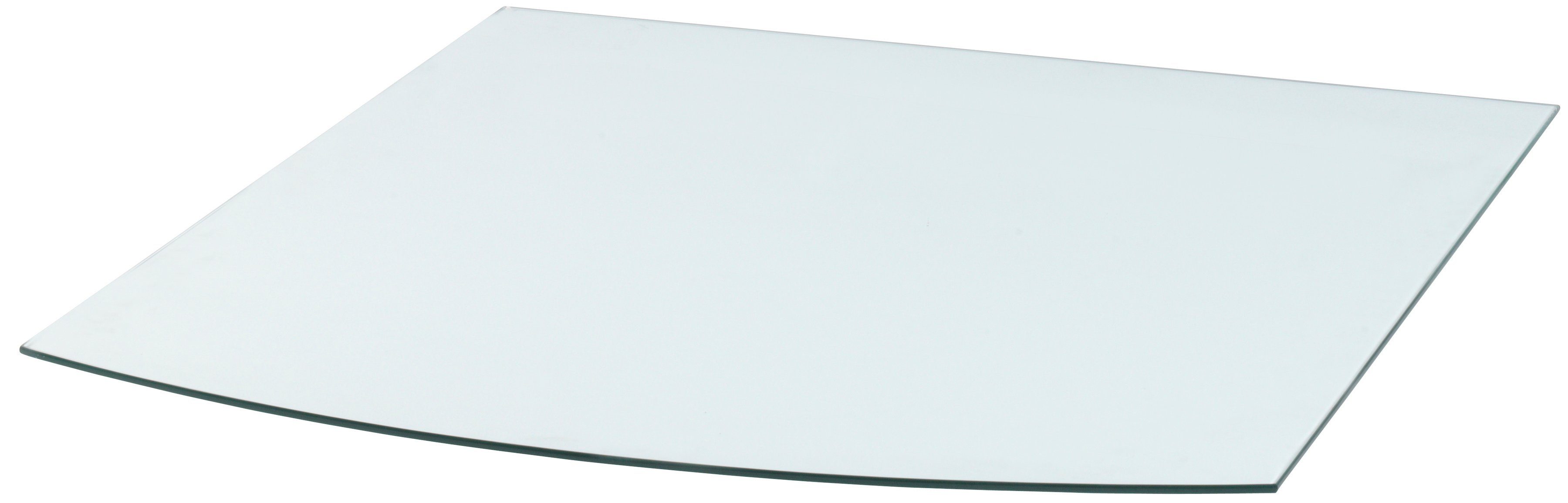Bodenschutzplatte Heathus Segment 100 Glas, 1-St., Segmentbogen, 100 x 120 cm, 8mm Stärke, Funkenschutz für Печи
