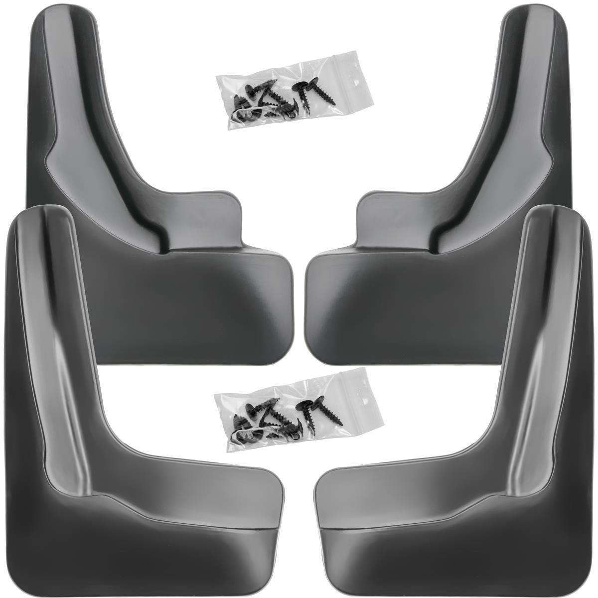 Kfz-Schmutzfänger Set vorne + hinten für Audi Q5 S-Line, Typ FY, BJ ab 2017>