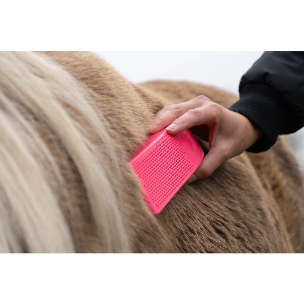 Excellent Pferdebürste Horse Grooming Brush schwarz