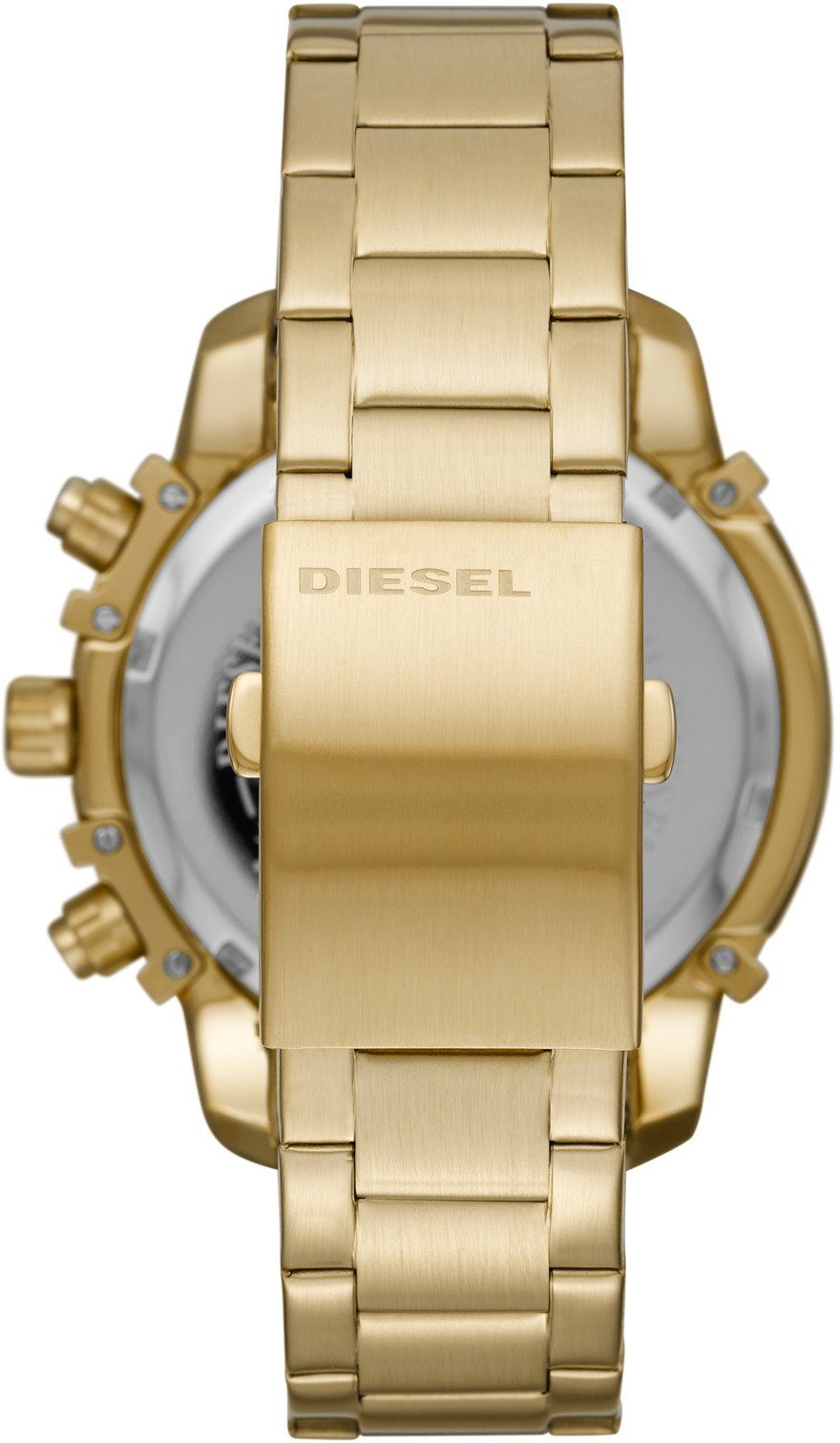 Diesel Chronograph GRIFFED DZ4522, Quarzuhr, Armbanduhr, Herrenuhr, Stoppfunktion, Edelstahlarmband
