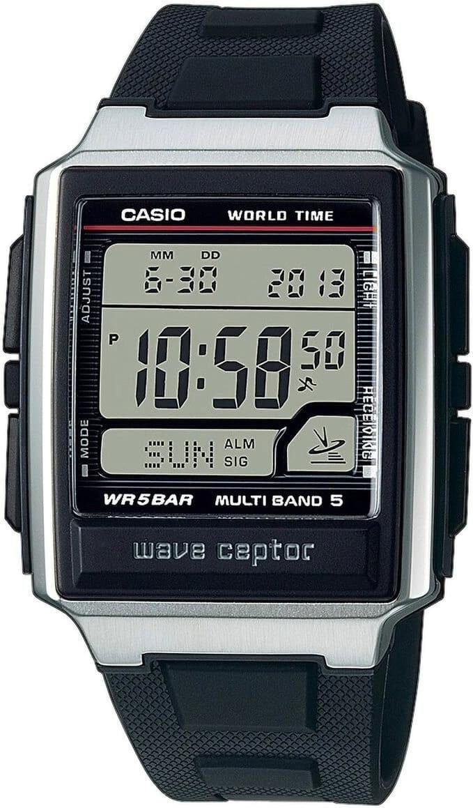 CASIO TIMELESS COLLECTION Digitaluhr Radio Controlled Herrenarmbanduhr