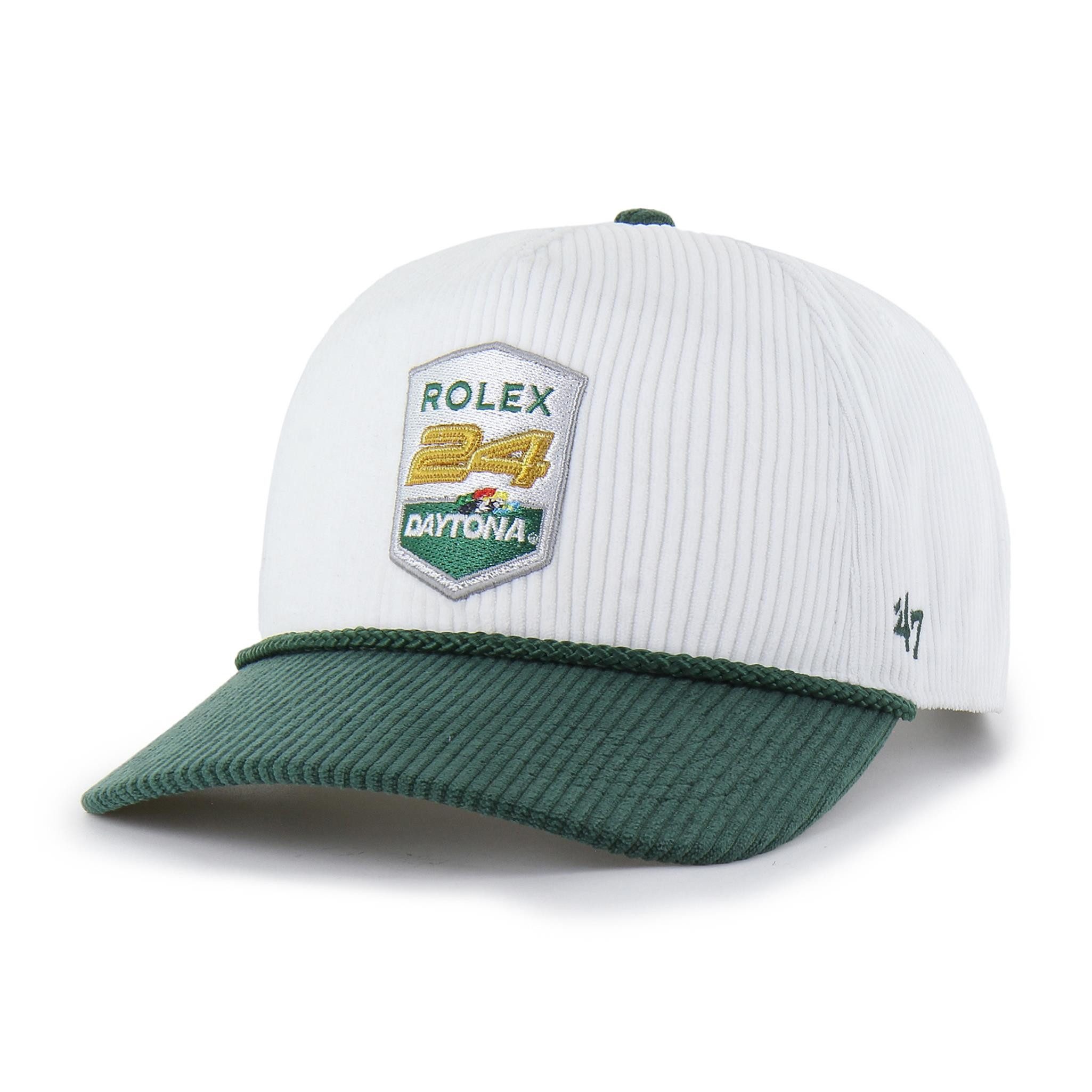 '47 Brand Snapback Cap '47 Brand Cap NASCAR Cord TT '47 HITCH Rolex 24 White (Basecap, Snapback Cap, Basecap) Kordel zwischen Schirm und Krone