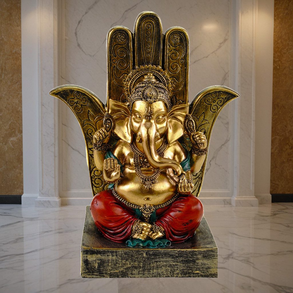 Kremers Schatzkiste Dekofigur Ganesha sitzend 18 günstig online kaufen