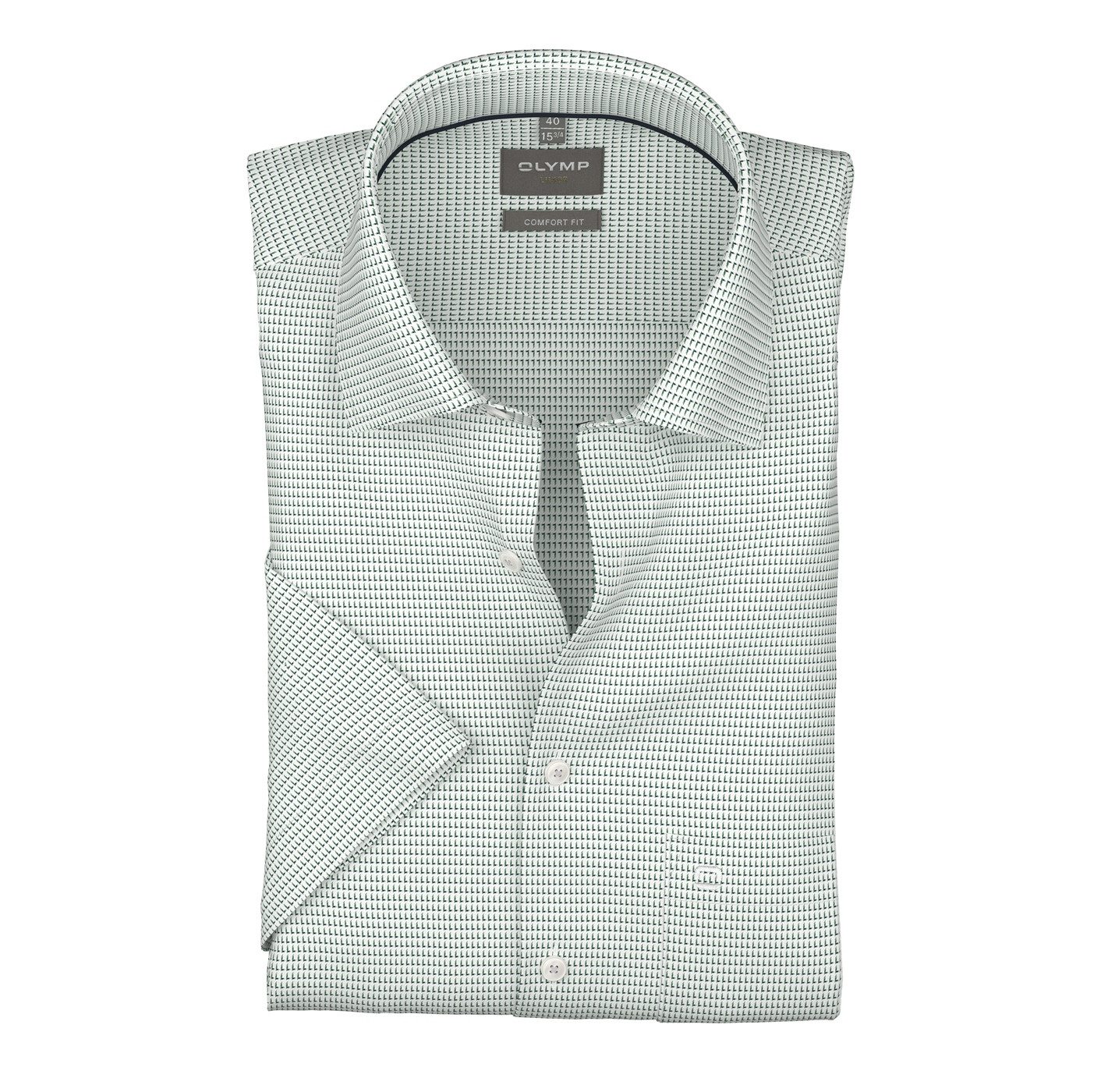 OLYMP Kurzarmhemd Luxor Businesshemd, comfort fit, New-Kentkragen