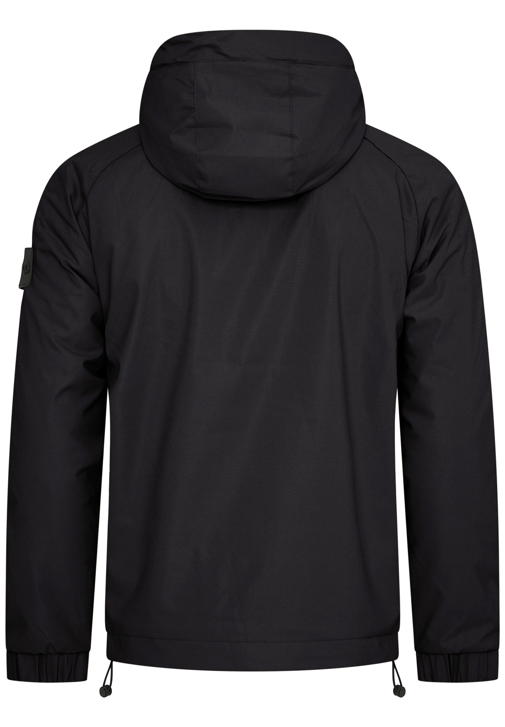 SOULSTAR Steppjacke S2MALBUN Herren leichte Field-Jacket mit Kapuze Fleece gefütterte Outdoor-Jacke