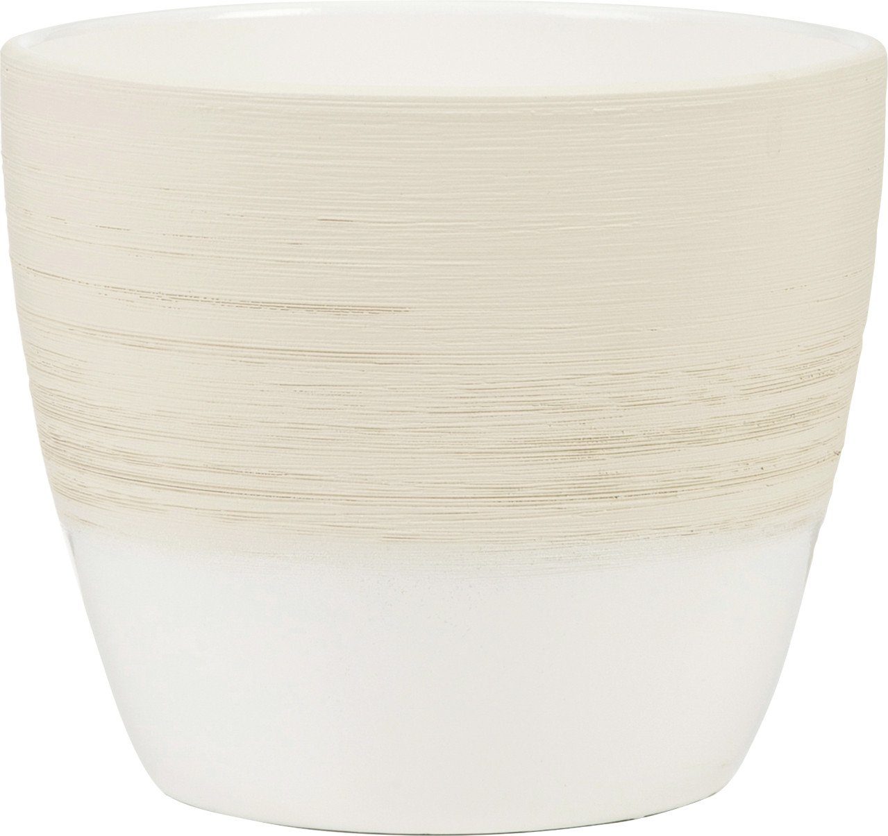 Blumentopf Scheurich Übertopf Serie 950 Ø 16 x 14 cm vanillia