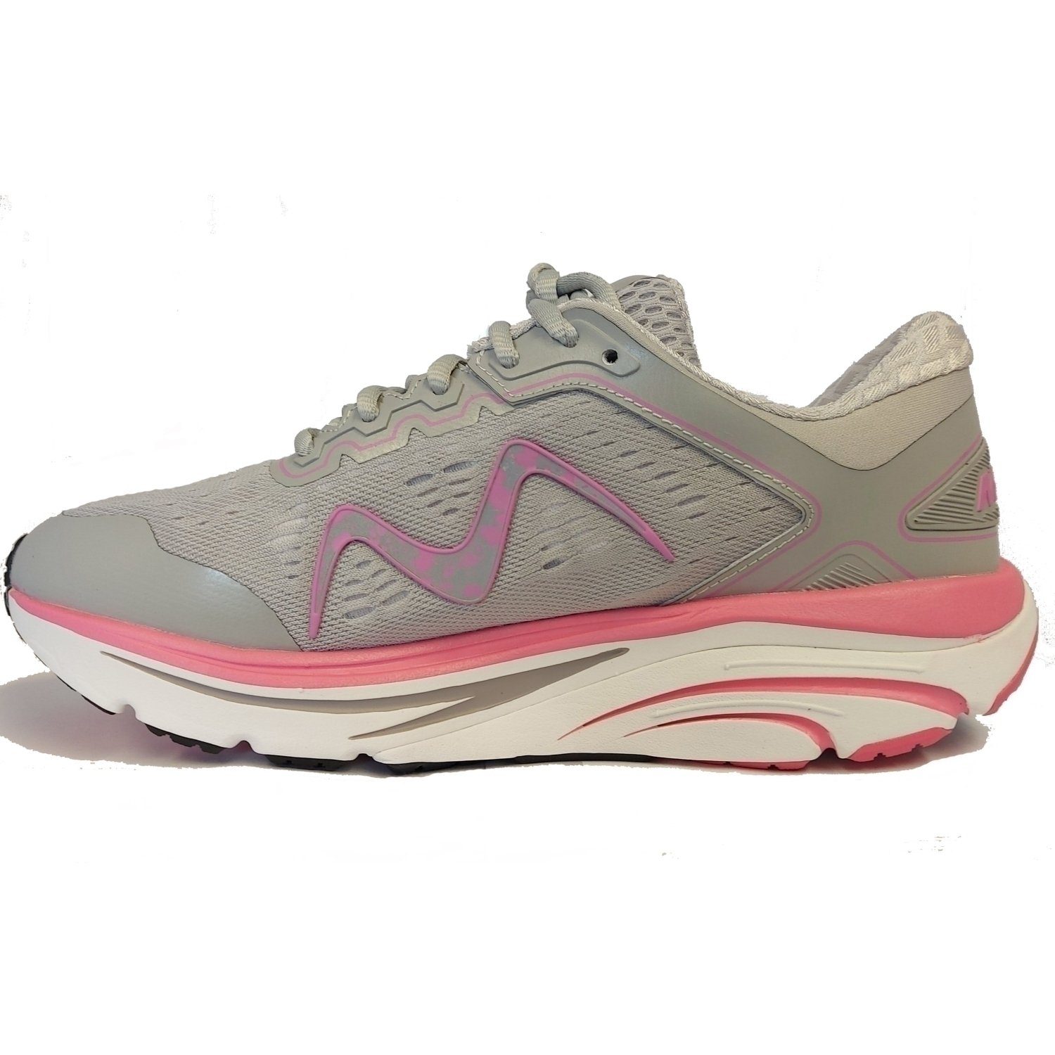 Sportschuhe UP GTC-2000 MBT grau / pink Sneaker W rosa LACE grey Damen