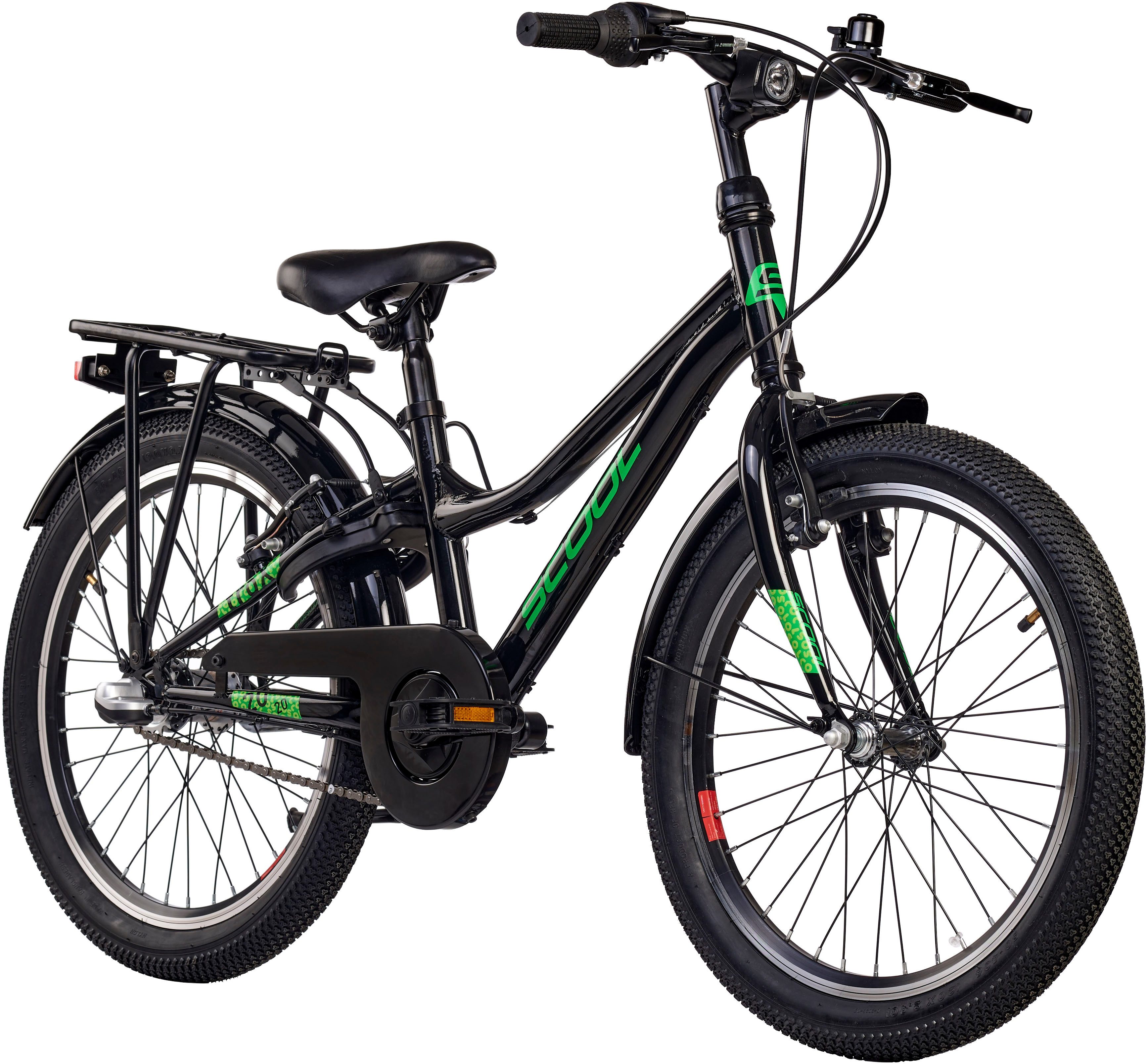S’COOL Kinderfahrrad S'COOL troX, 3 Gang Shimano, Nabenschaltung
