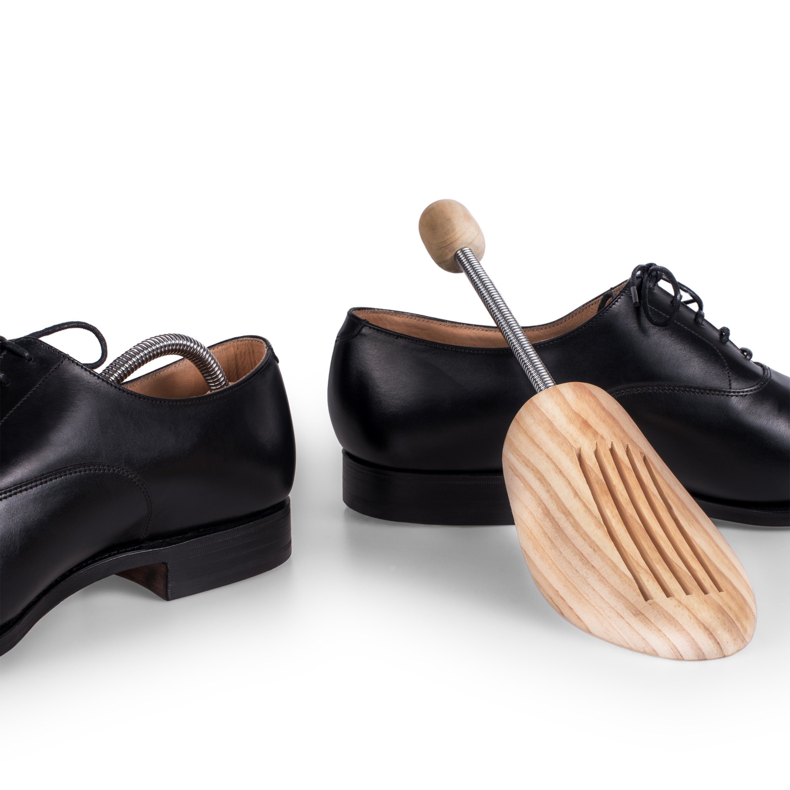 Blumtal Schuhspanner für Damen und Herren aus Echt-Holz (1-tlg., 1 Paar, 2 Paar, 5 Paar), atmungsaktiv aus echtem Kiefernholz, in verschiedene Größen – Bild 5 von 5