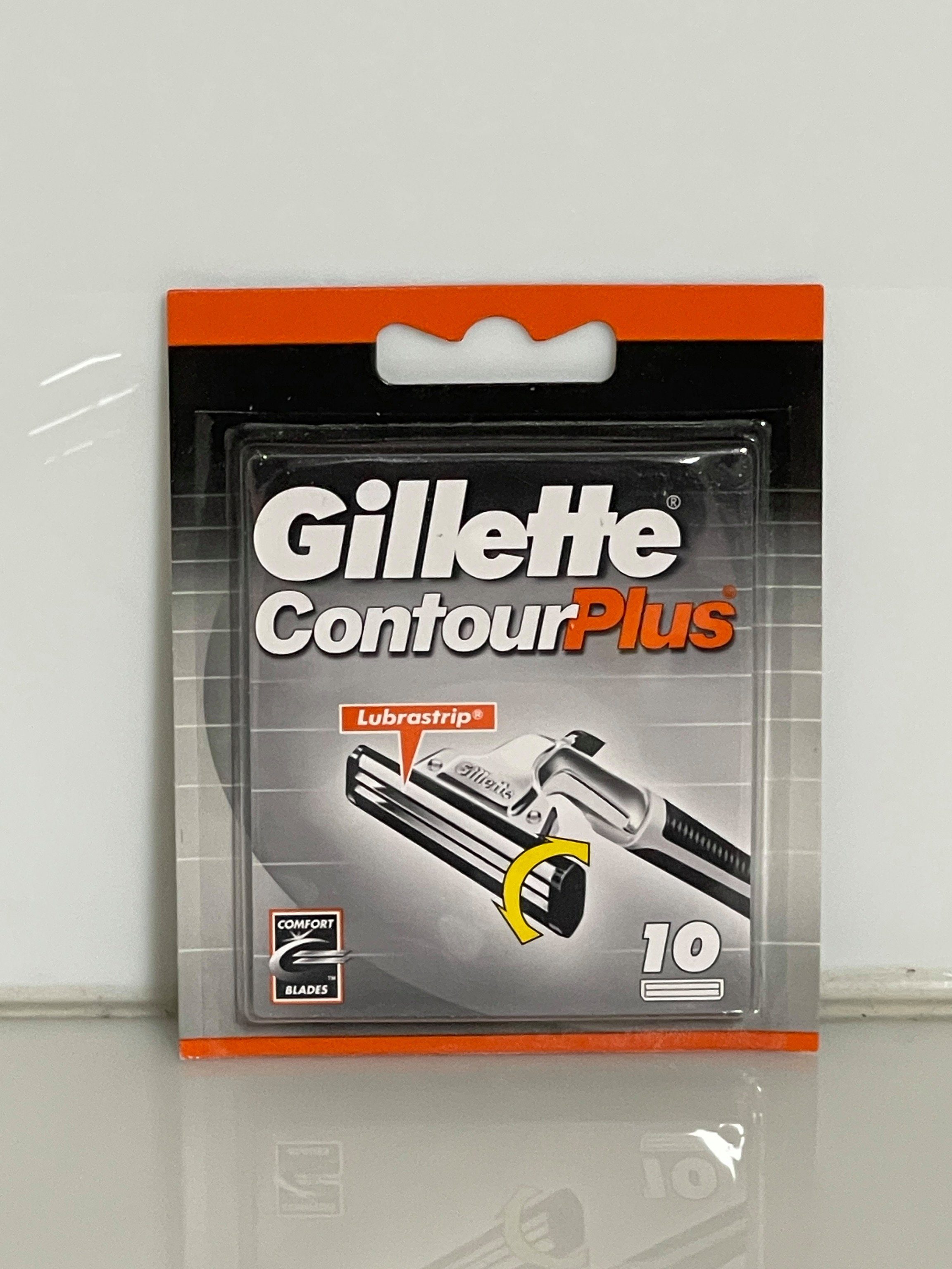 Contour Gillette 10-tlg. Rasierklingen Gillette Plus,