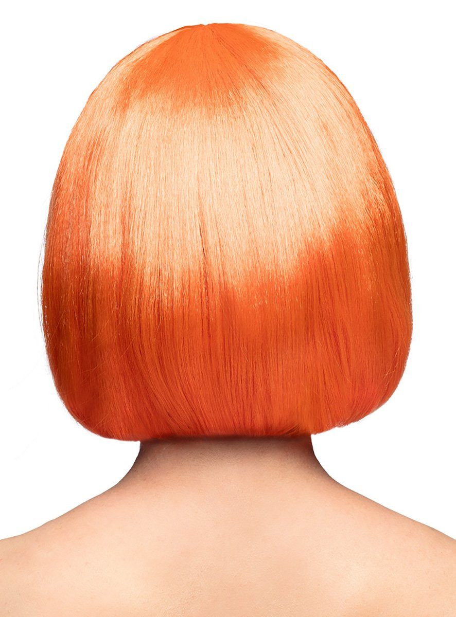 Boland Kostüm-Perücke Pagenschnitt orange - Kostüm Perücke für Fasching