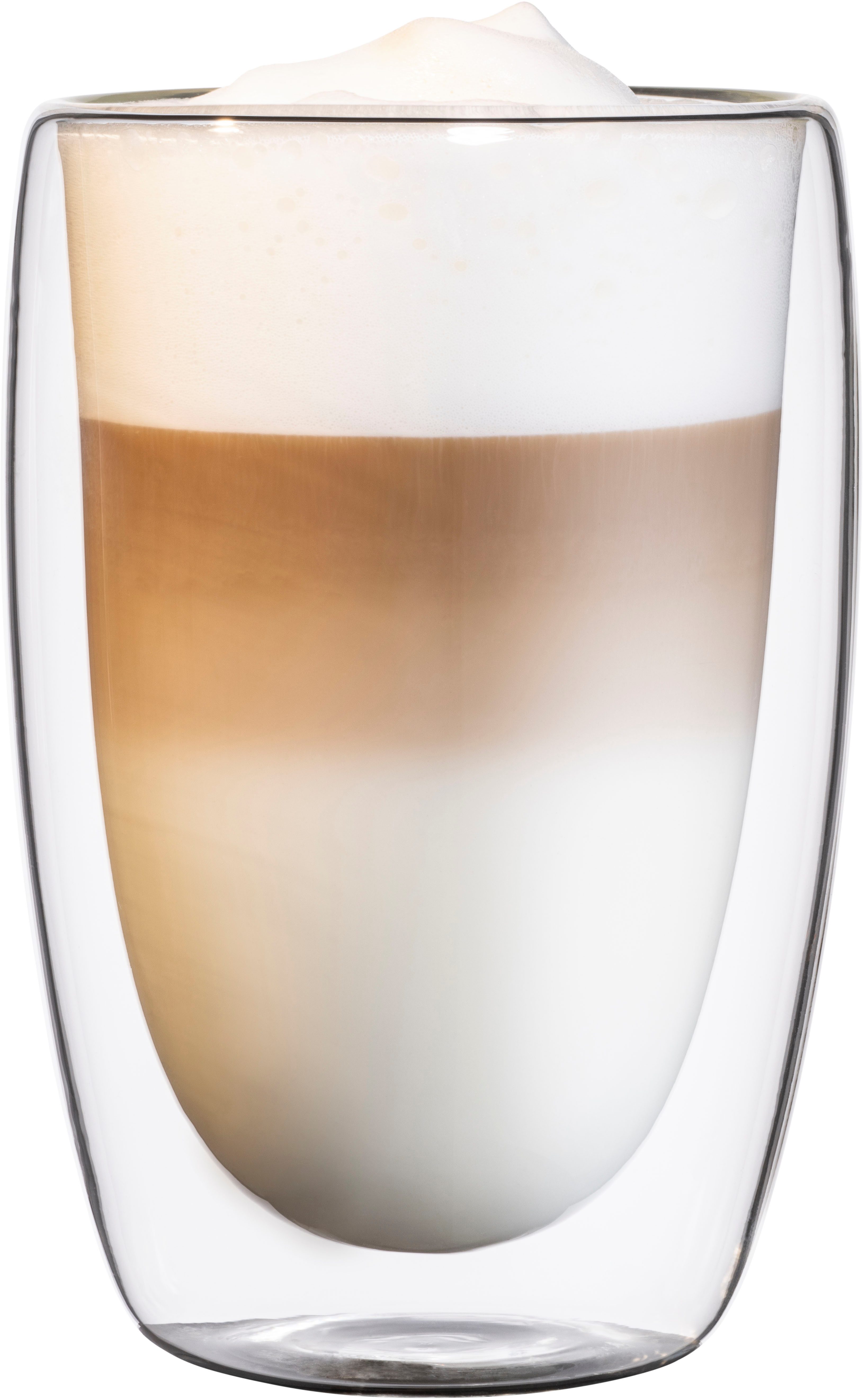 MÄSER Latte-Macchiato-Glas Latte Macchiato Set, aus Glas, 6-tlg., Glas, 6er Set