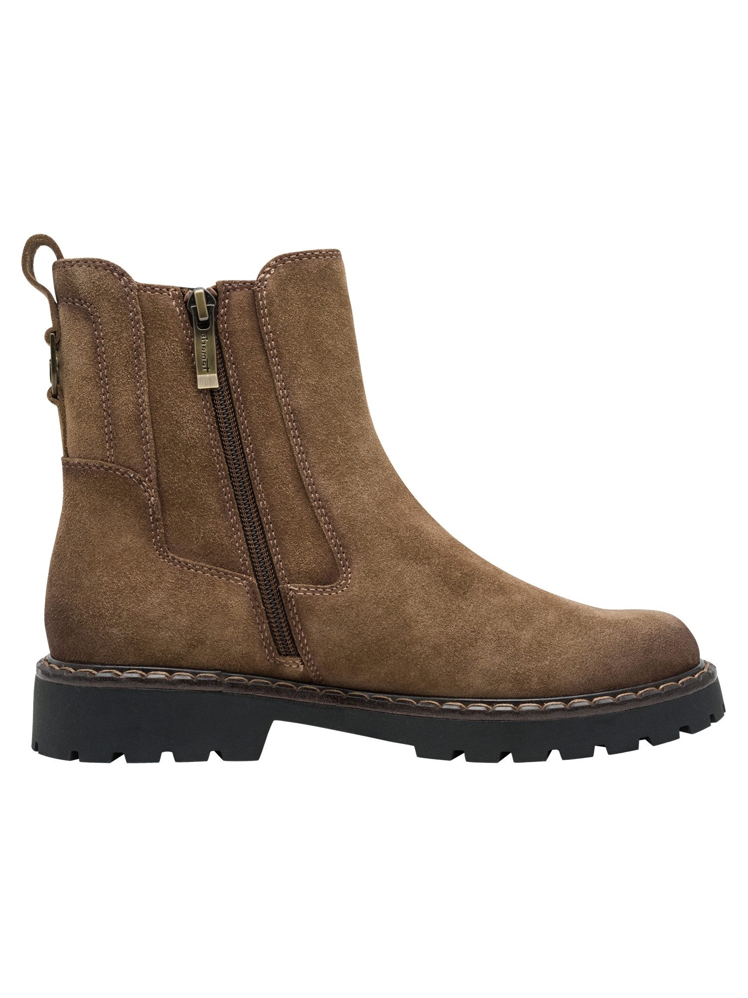 Tamaris TOUCH-IT aus Leder kein Absatz 1-25449-47 Chelseaboots TOUCH-IT